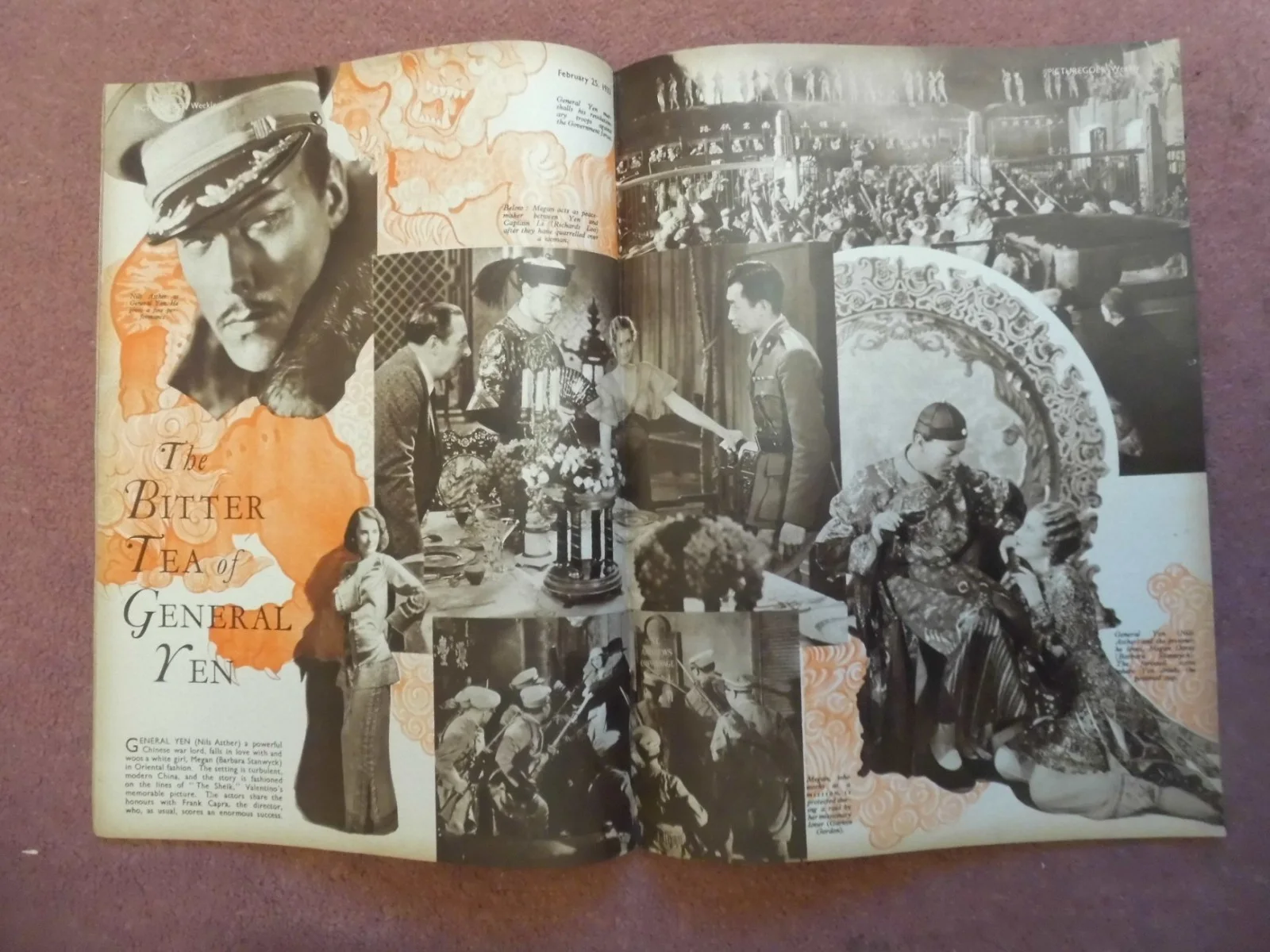 PICTUREGOER (1933) UK mag SIDNEY FOX, MOST DANGEROUS GAME, BARBARA STANWYCK, image 2