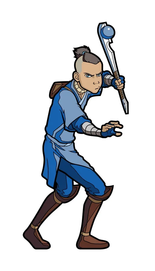 FiGPiN Sokka (0616) Avatar The Last Airbender 3-Inch Enamel Pin, изображение 4