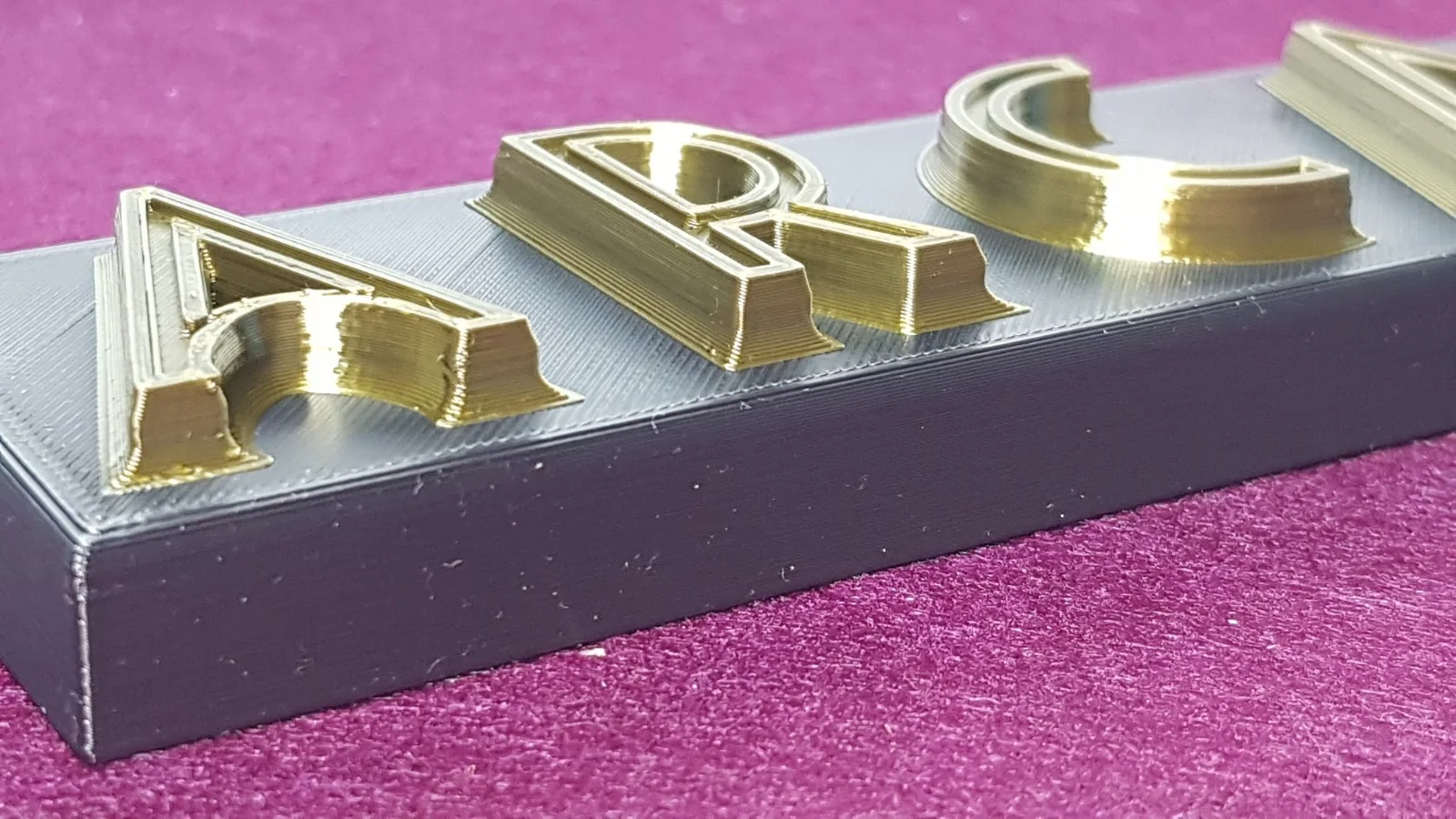 Arcane - 3D printed logo for desk or wall mount., image 2