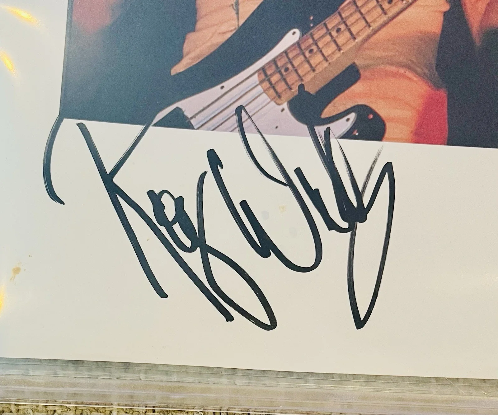 Roger Waters Pink Floyd Founder Signed 8x10 Photo Large/bold Autograph Beckett, изображение 2