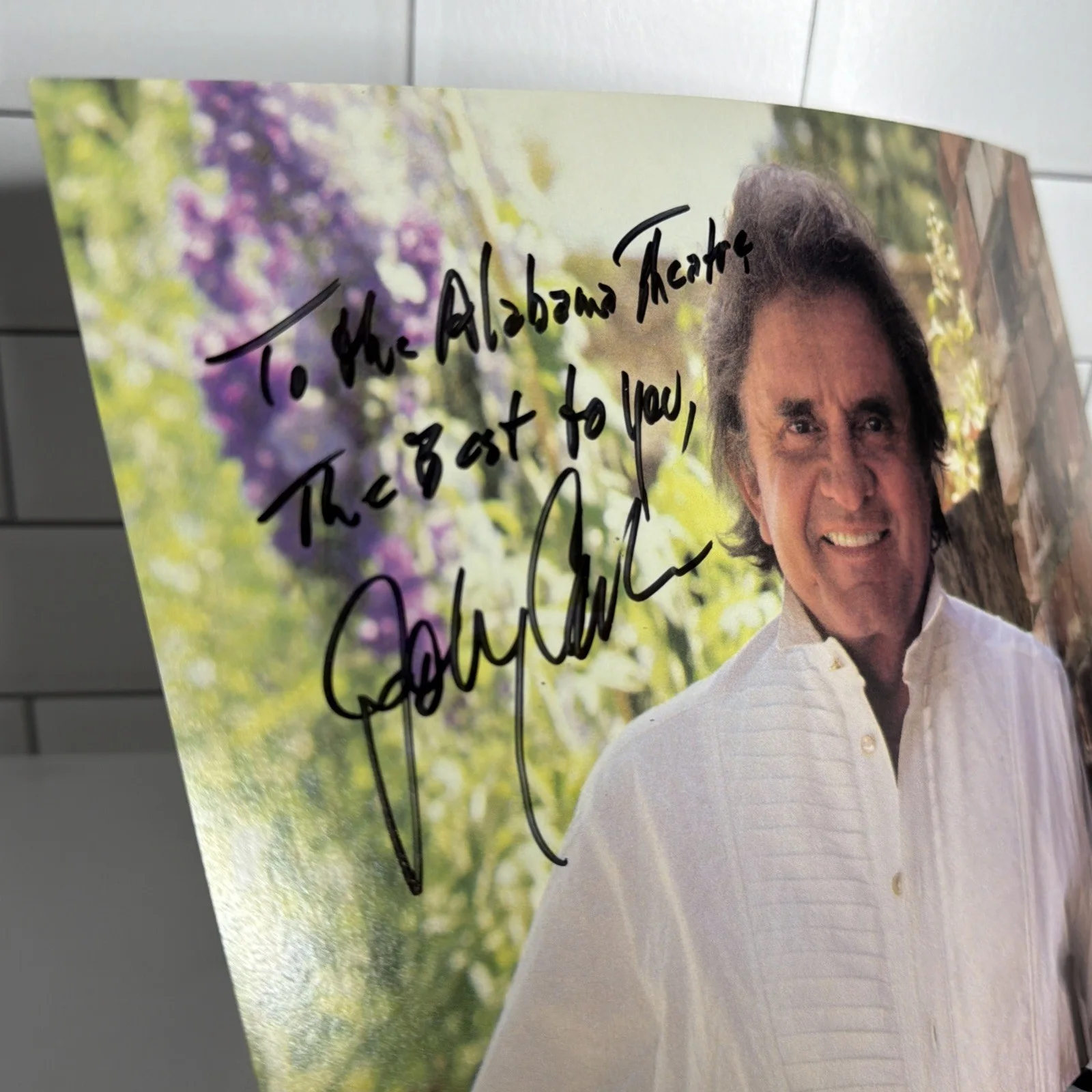 Johnny Cash SIGNED AUTOGRAPHED 8x10 Photo to the Alabama Theatre, изображение 4