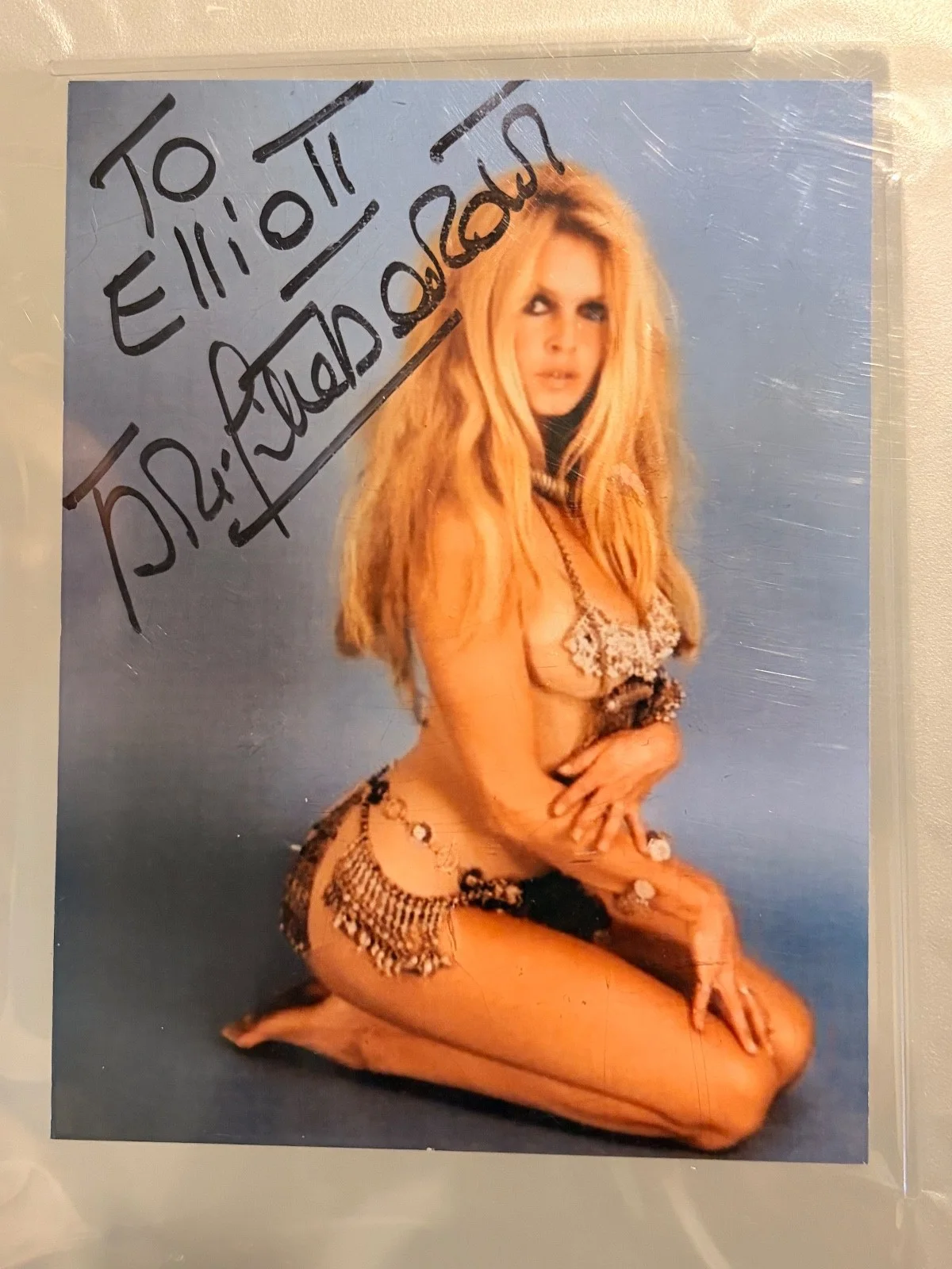Bridget Bardot — Bridget Bardot Signed PSA/DNA (No card Cert), image 2