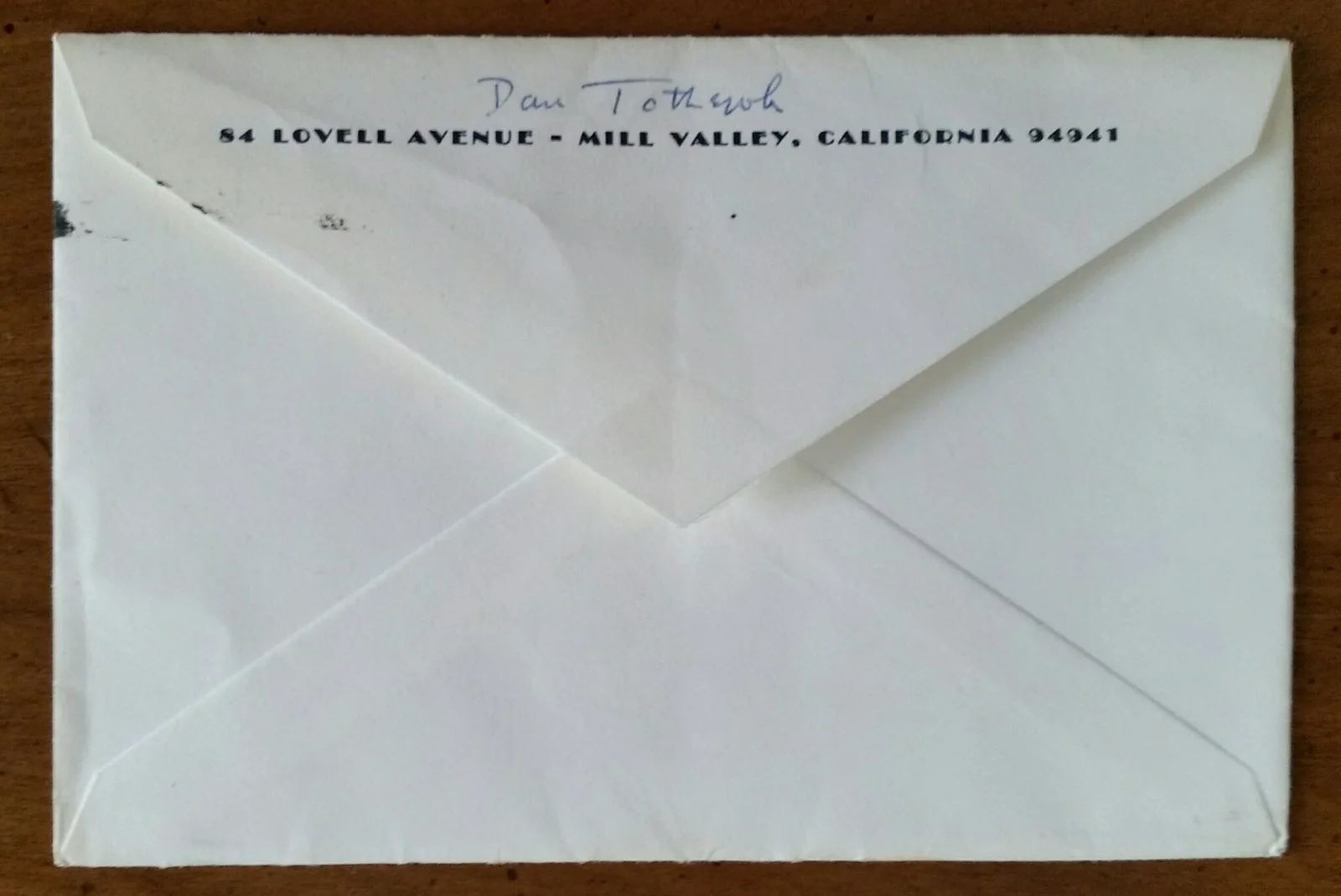Dan Totheroh — Dan Totheroh Autograph Signed Letter Actress Dolores Sutton + Signed Check, image 2