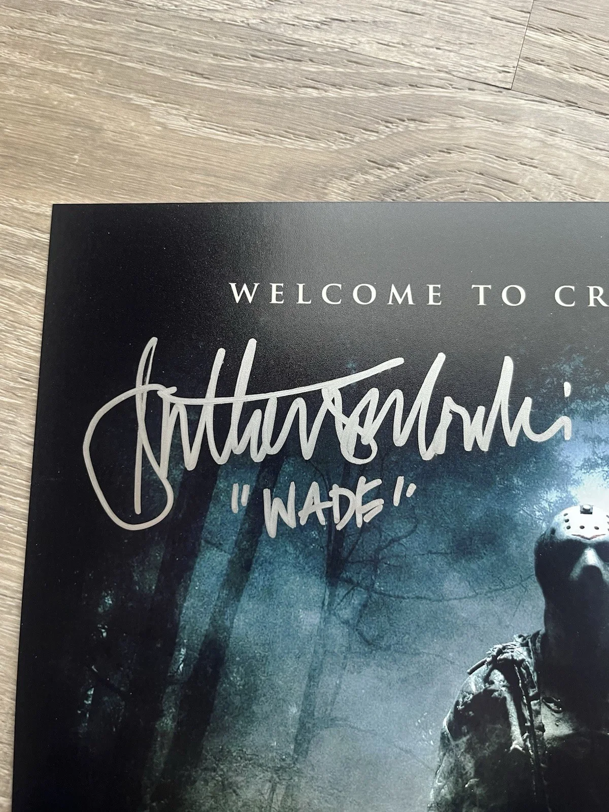 Amanda Righetti Jonathan Sadowski Signed Friday The 13th 11x17 Photo JSA COA F13, изображение 5