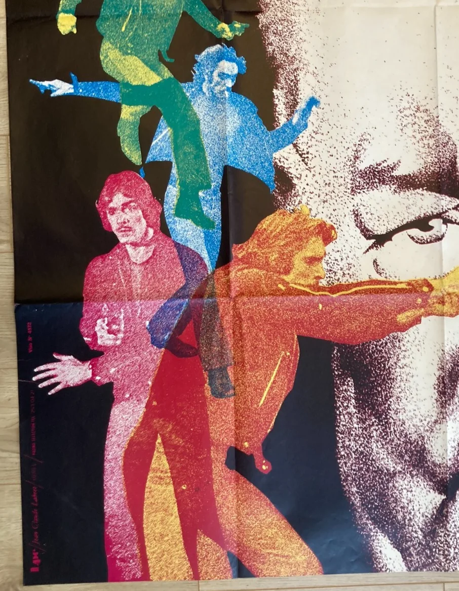 LE TUEUR ( KILLER ) 1972 Original Cinema FRENCH GRANDE Large Movie POSTER Gabin, изображение 4