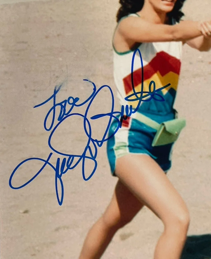 Jaclyn Smith — Jaclyn Smith and Cheryl Ladd Authentic signed 8x10 Charlie's Angels, изображение 2