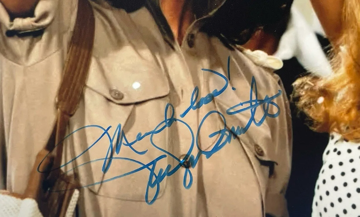 Jaclyn Smith — Jaclyn Smith and Cheryl Ladd Authentic signed 8x10 Charlie's Angels, image 2
