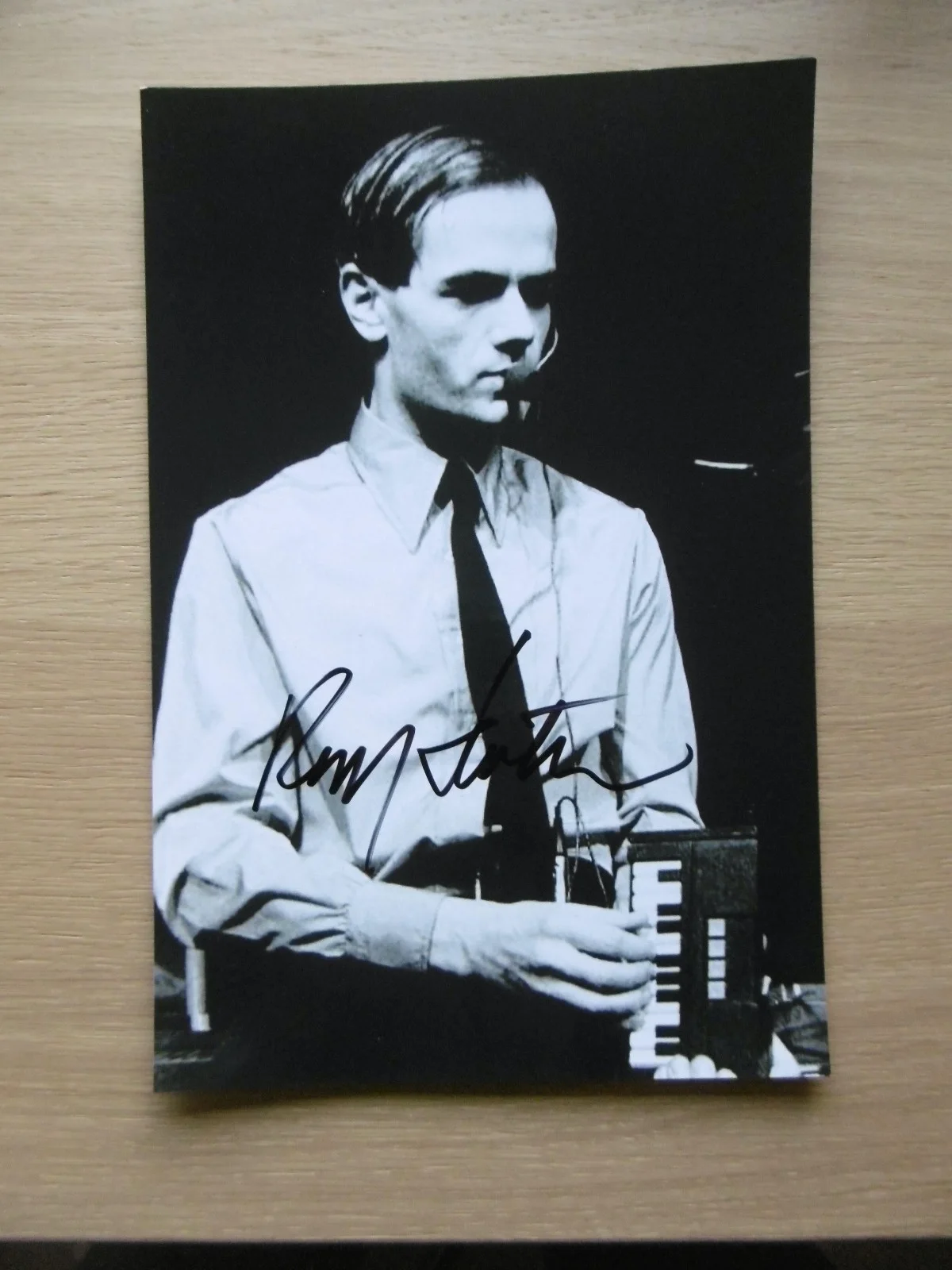 Ralf Hütter "Kraftwerk" signed 8x12 inch photo autograph ACOA, изображение 2