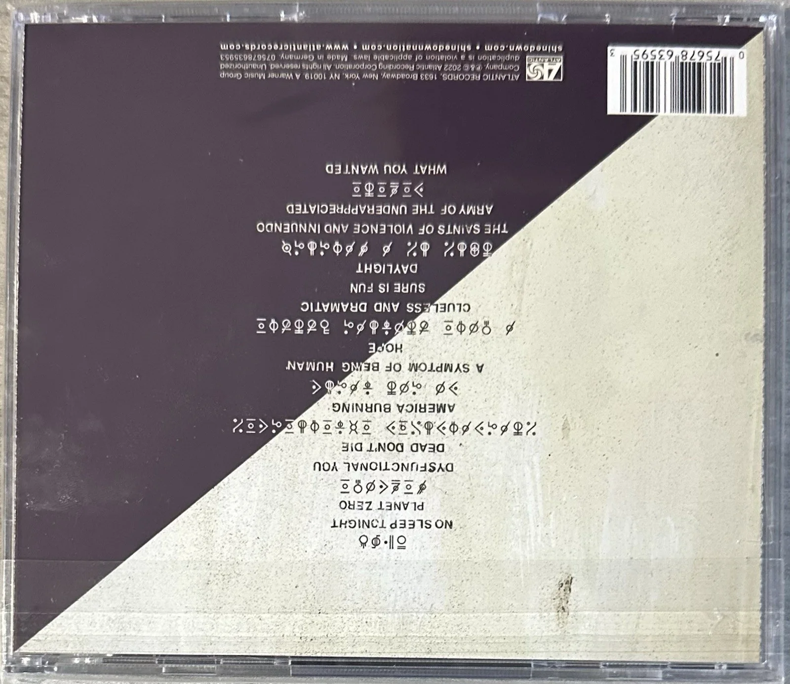 SHINEDOWN SIGNED CD PLANET ZERO CD SHINEDOWN AUTOGRAPHED CD BRENT SMITH SIGNED+3, изображение 2