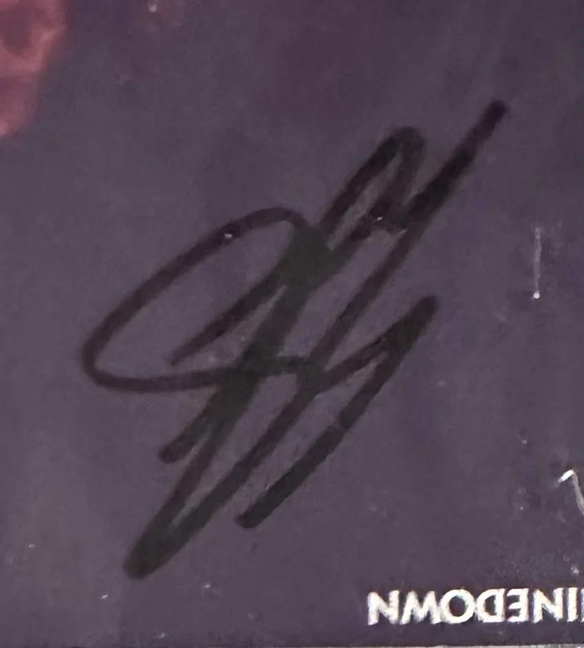 SHINEDOWN SIGNED CD PLANET ZERO CD SHINEDOWN AUTOGRAPHED CD BRENT SMITH SIGNED+3, изображение 3