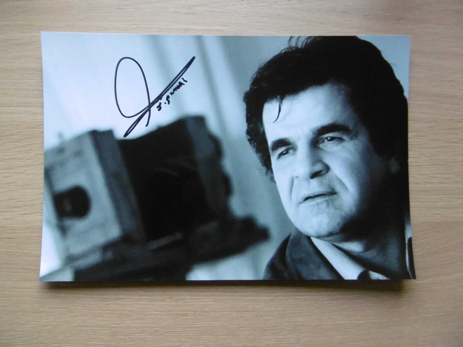 Jafar Panahi — Jafar Panahi Director signed 8x12 inch photo autograph ACOA, изображение 2