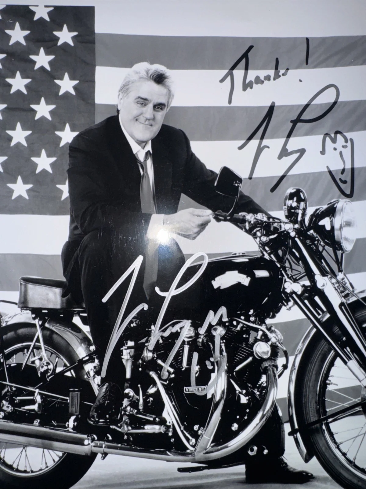 Jay Leno — Signed Jay Leno 8x10 Photo, image 4