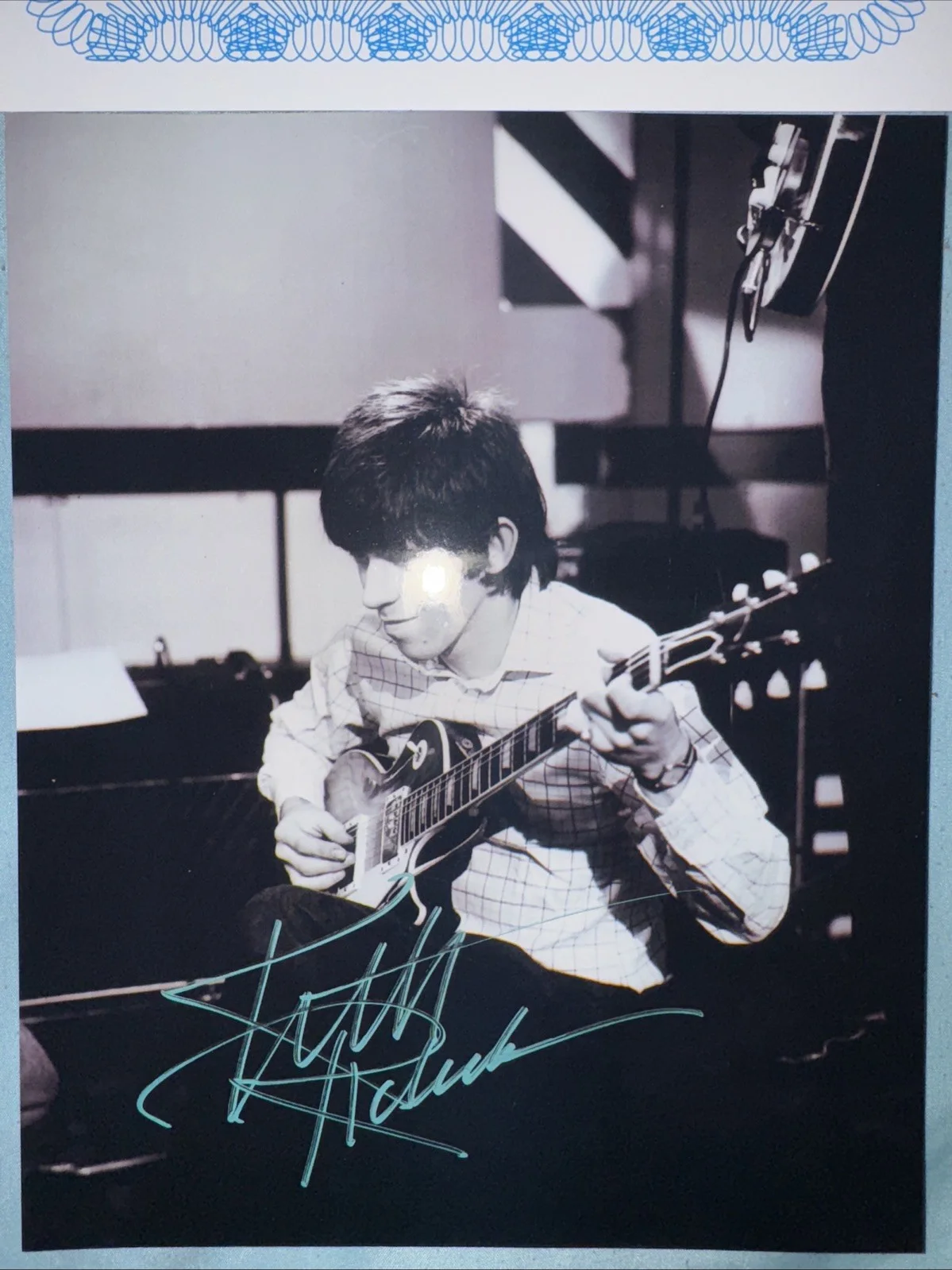 Authentic Signed Keith Richards 8x10 Photo, image 2