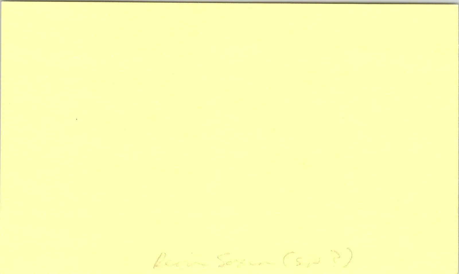 Devon Sawa — Devon Sawa Signed 3x5 Index Card Casper Autographed, image 2