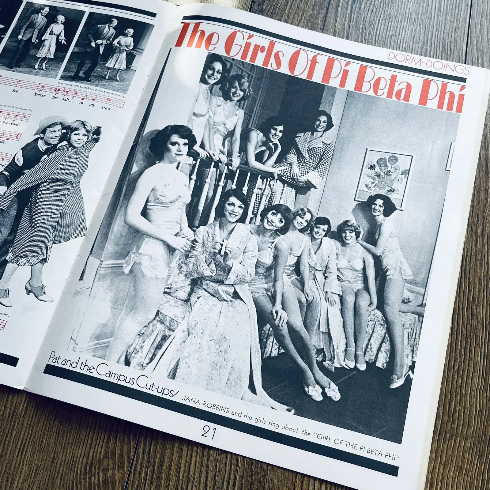 Good News 1974 Theatre Programme Alice Faye Vintage Musical Memorabilia, image 3