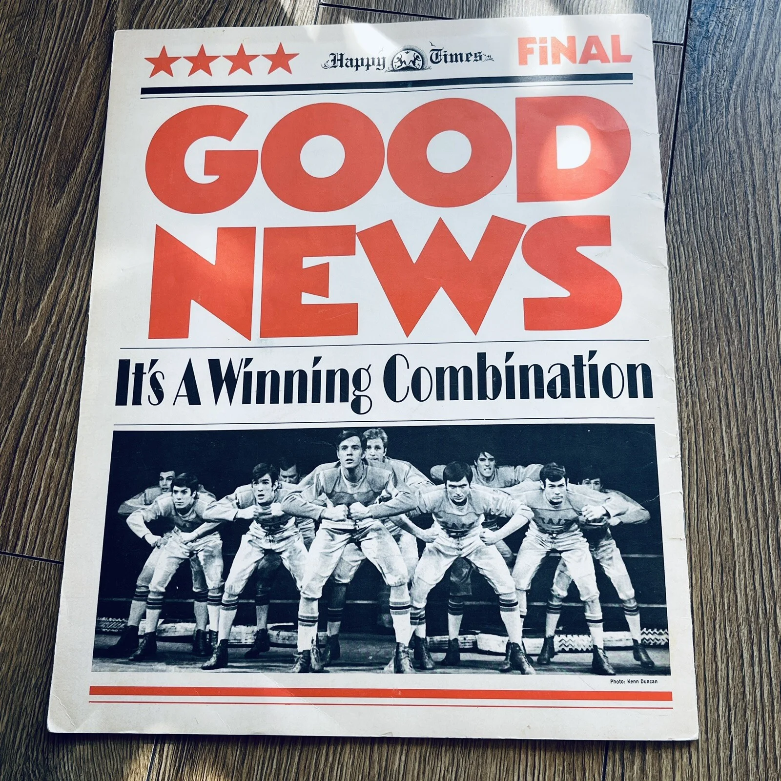 Good News 1974 Theatre Programme Alice Faye Vintage Musical Memorabilia, image 4