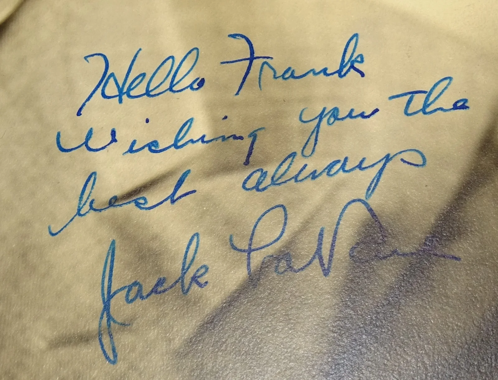 Jack La Rue Signed Photograph (A Farewell to Arms, 1930's Movies' gangster, etc), изображение 3