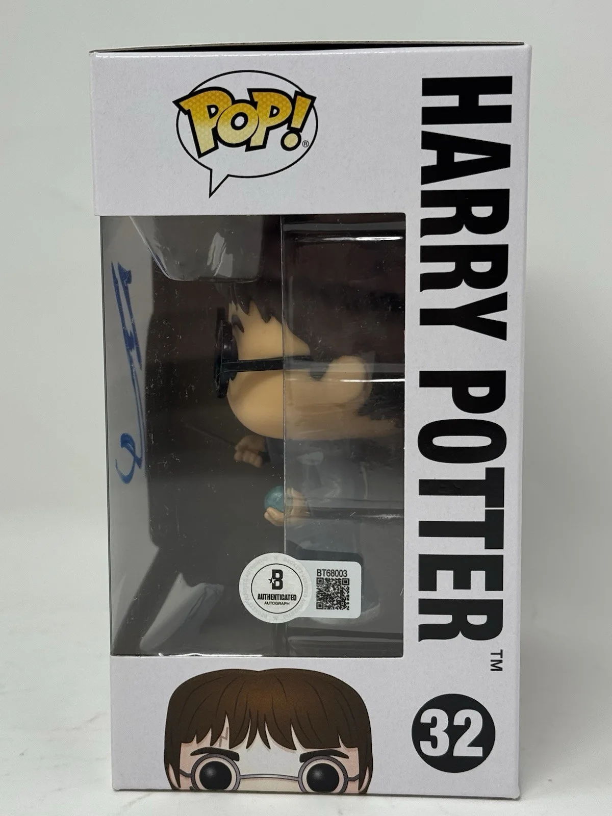 Daniel Radcliffe — Daniel Radcliffe Harry Potter Signed Autograph Funko Pop #32 Figure Beckett COA, изображение 4