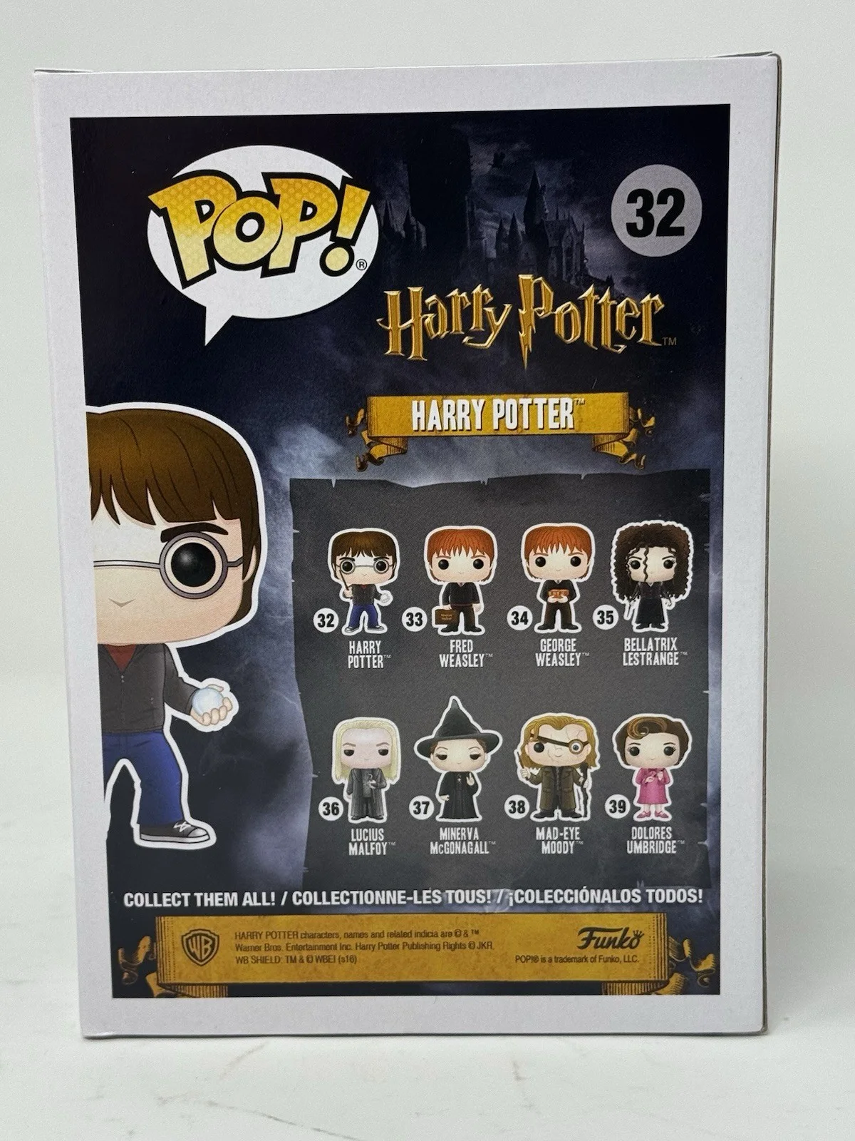 Daniel Radcliffe — Daniel Radcliffe Harry Potter Signed Autograph Funko Pop #32 Figure Beckett COA, изображение 5