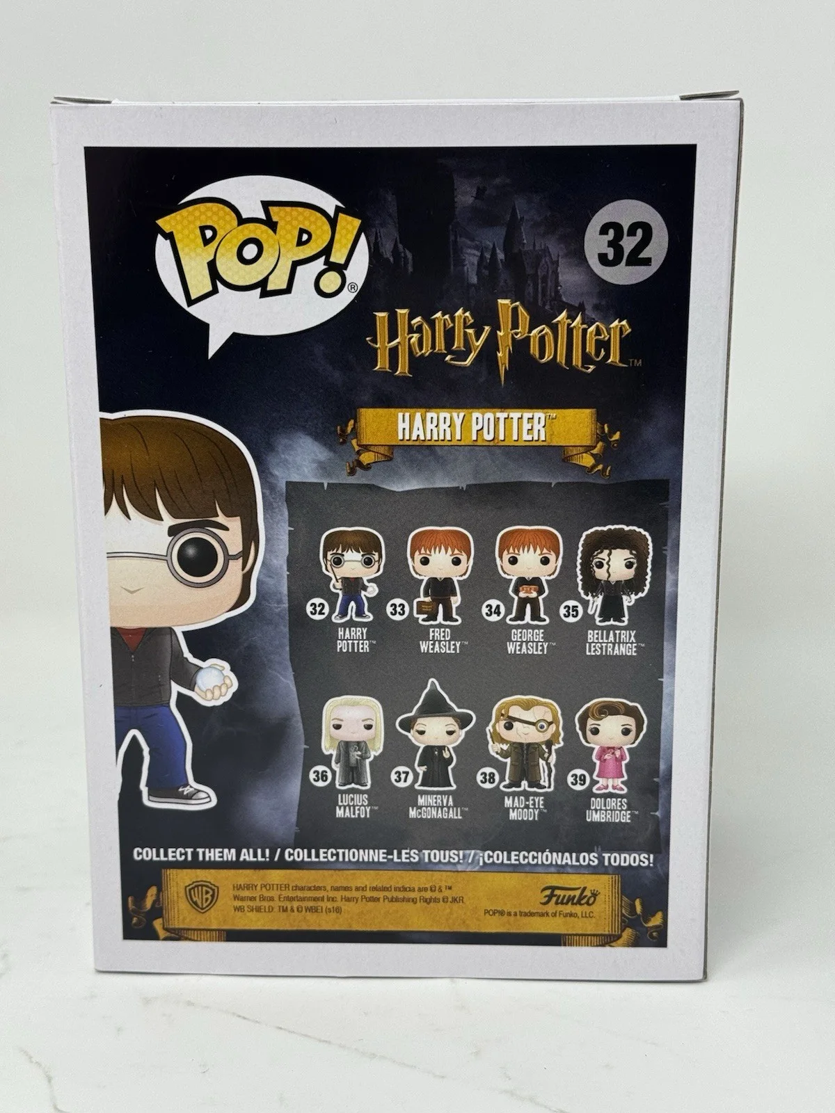 Daniel Radcliffe — Daniel Radcliffe Harry Potter Signed Autograph Funko Pop #32 Figure Beckett COA, image 5