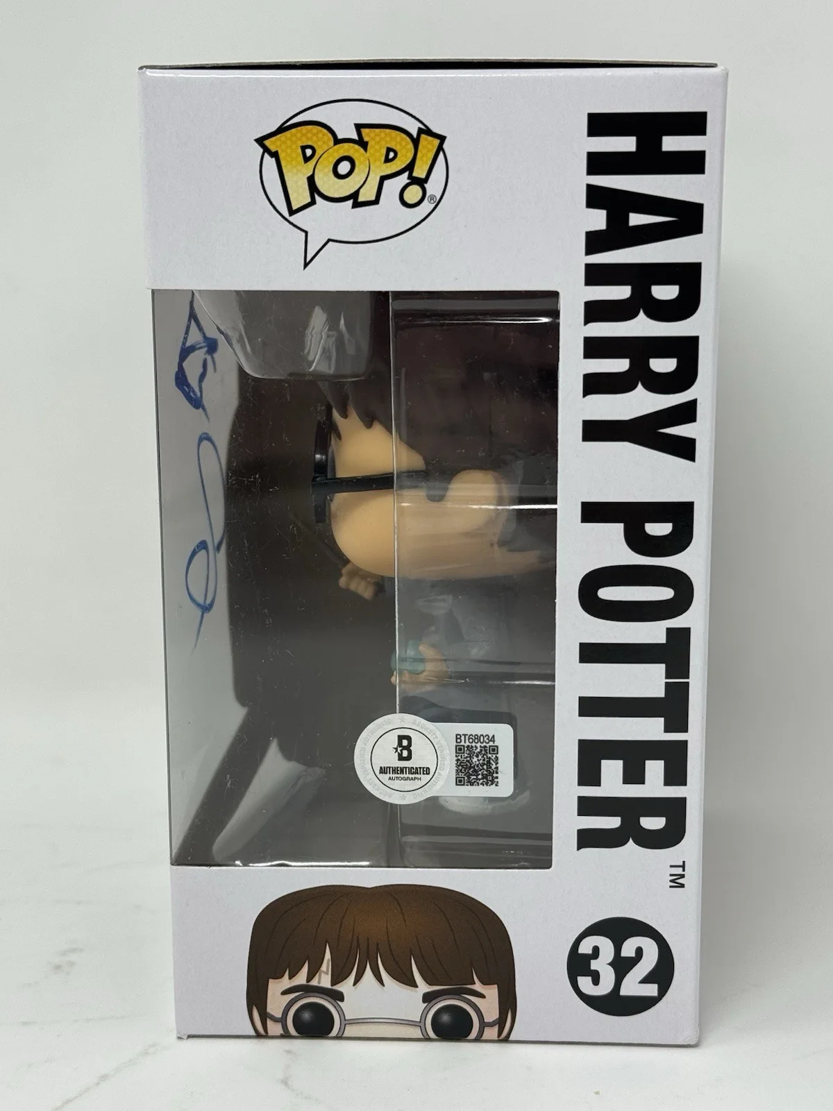 Daniel Radcliffe — Daniel Radcliffe Harry Potter Signed Autograph Funko Pop #32 Figure Beckett COA, изображение 4