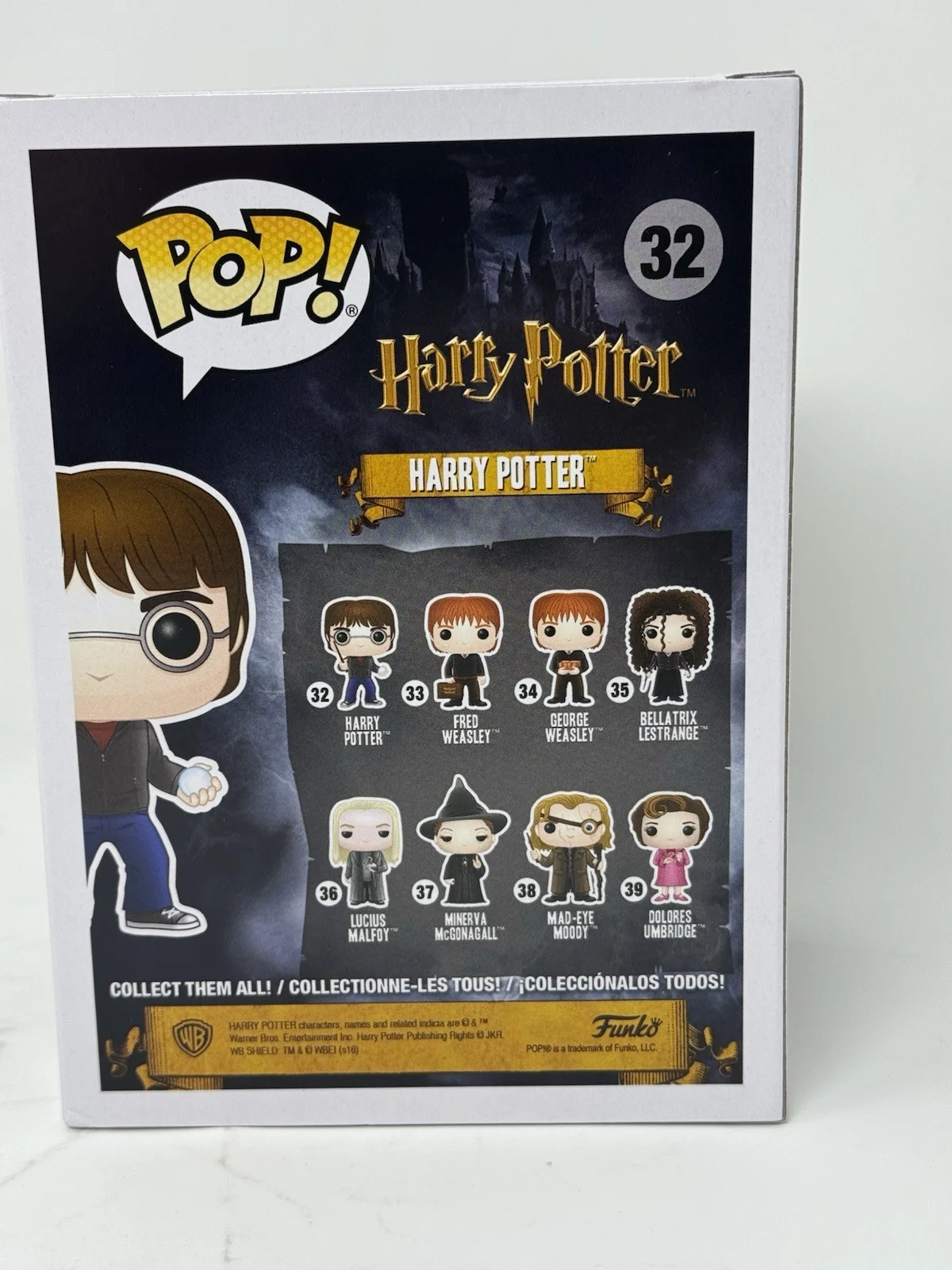 Daniel Radcliffe — Daniel Radcliffe Harry Potter Signed Autograph Funko Pop #32 Figure Beckett COA, изображение 5