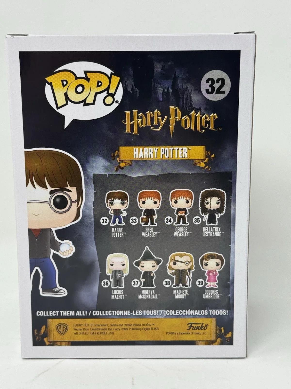 Daniel Radcliffe — Daniel Radcliffe Harry Potter Signed Autograph Funko Pop #32 Figure Beckett COA, image 5