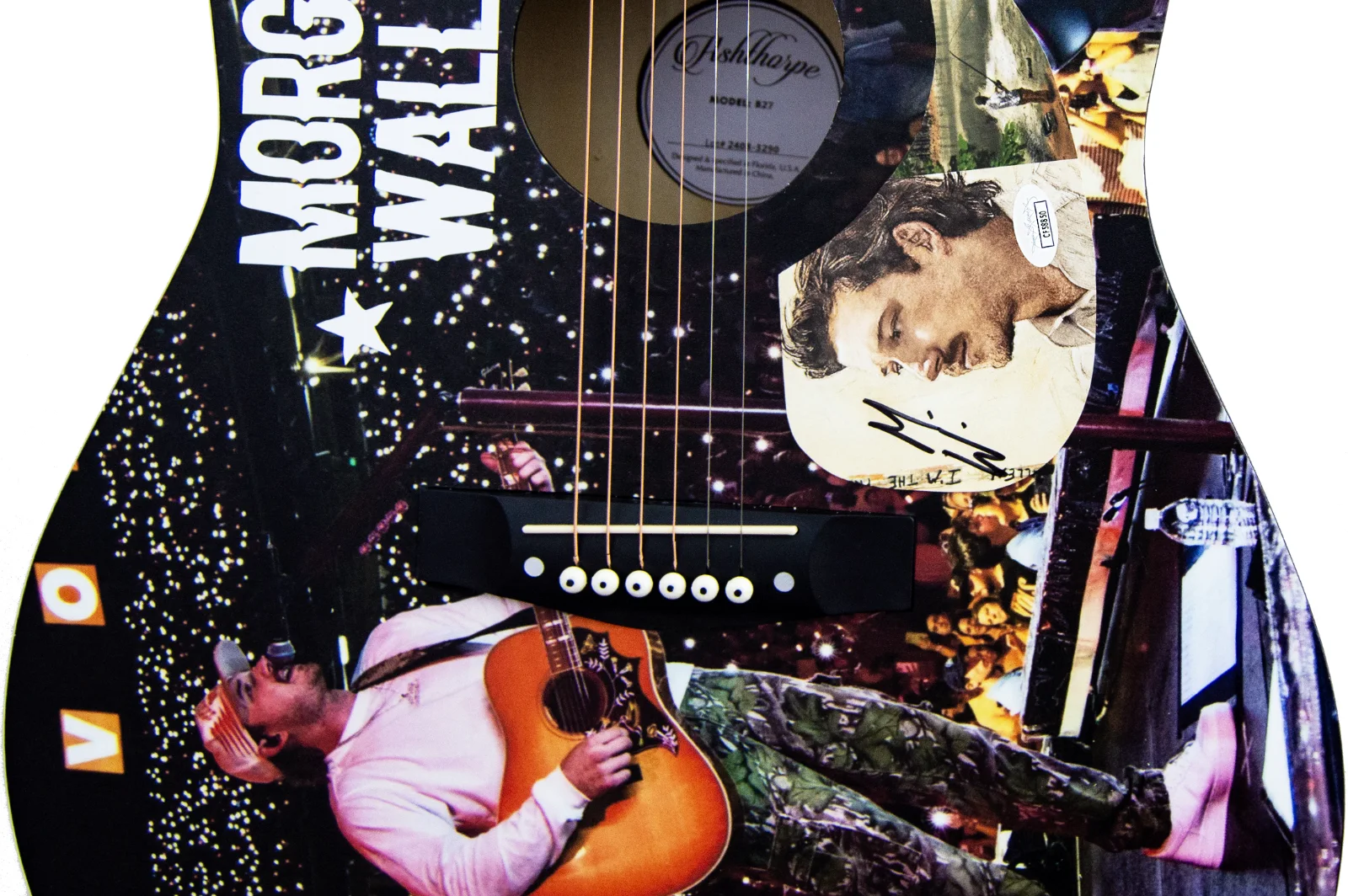 Morgan Wallen Autographed Guitar (JSA), image 2