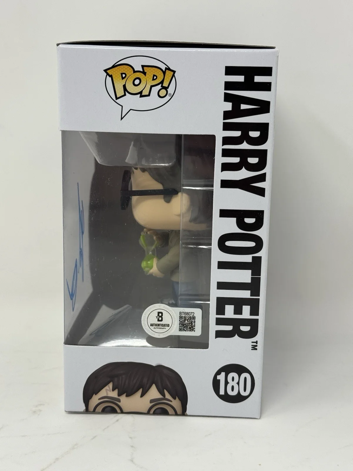 Daniel Radcliffe — Daniel Radcliffe Signed Harry Potter Funko Pop #180 Autograph Figure Beckett COA, изображение 5