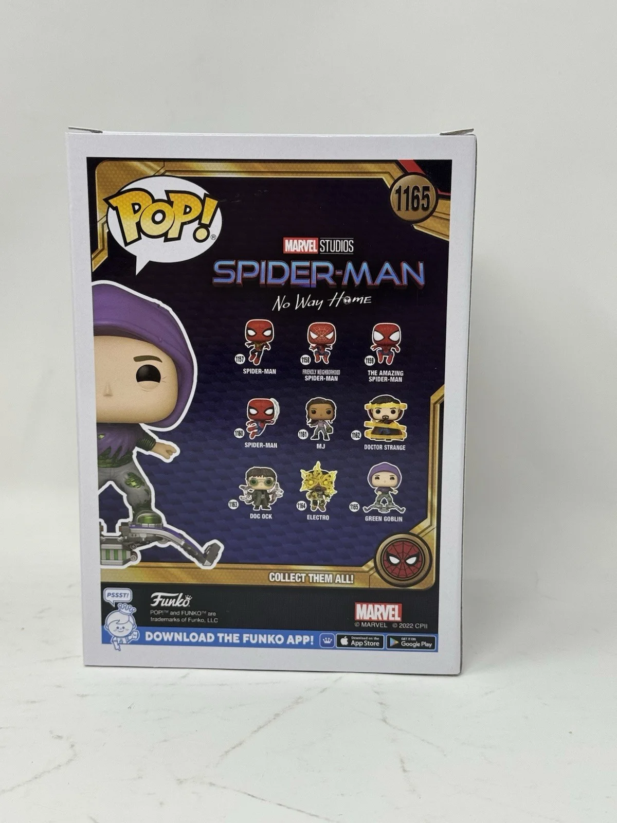 Willem Dafoe — Willem Dafoe Signed Spider-Man Green Goblin Funko Pop Marvel Autograph Beckett, image 5