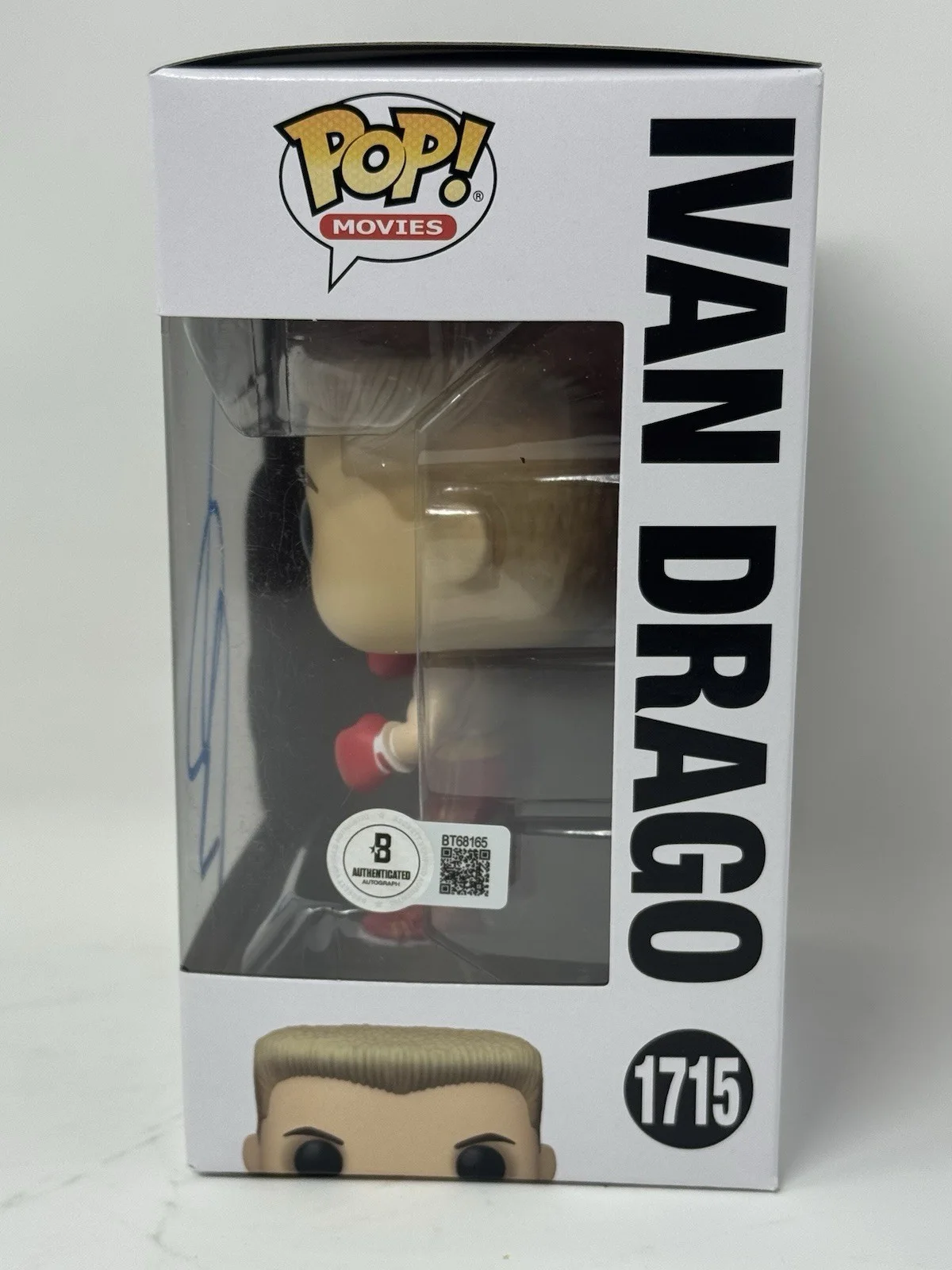 Dolph Lundgren — Dolph Lundgren Signed Ivan Drago Funko Pop Rocky IV #1715 Autograph Beckett COA, изображение 4