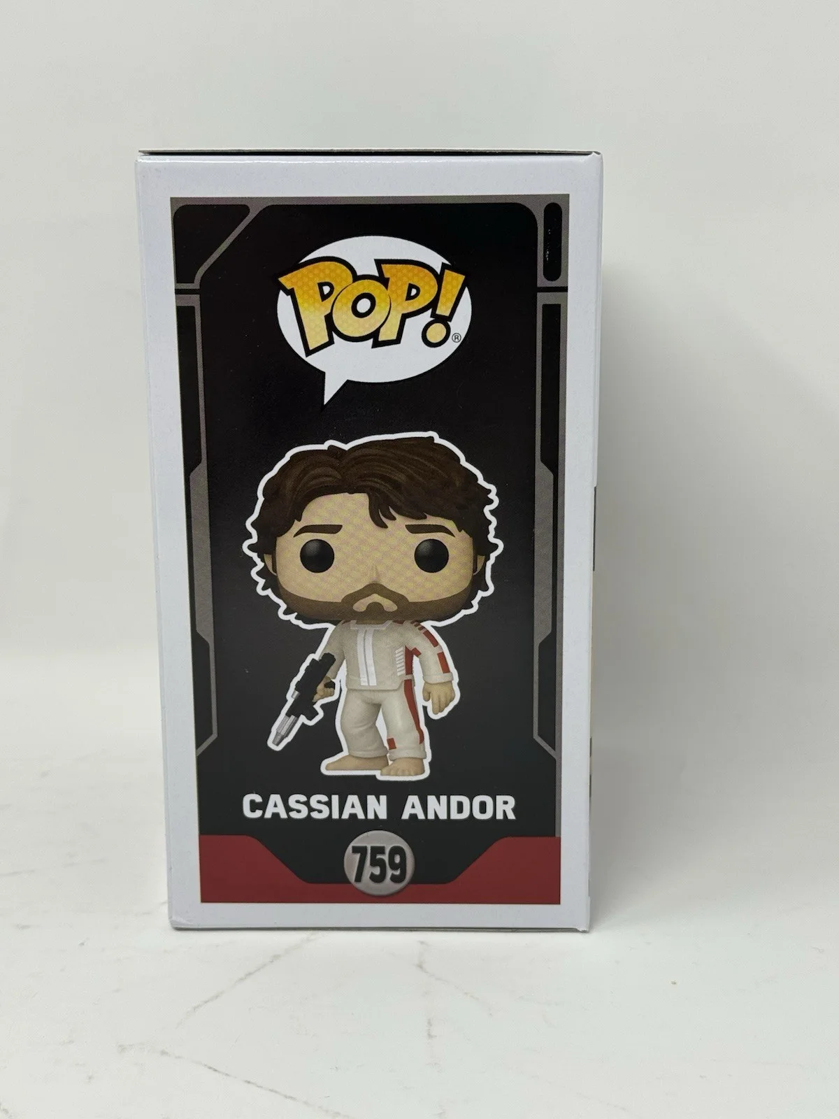 Diego Luna — Diego Luna Signed Star Wars Cassian Andor Funko Pop 759 Autograph Beckett COA, изображение 5