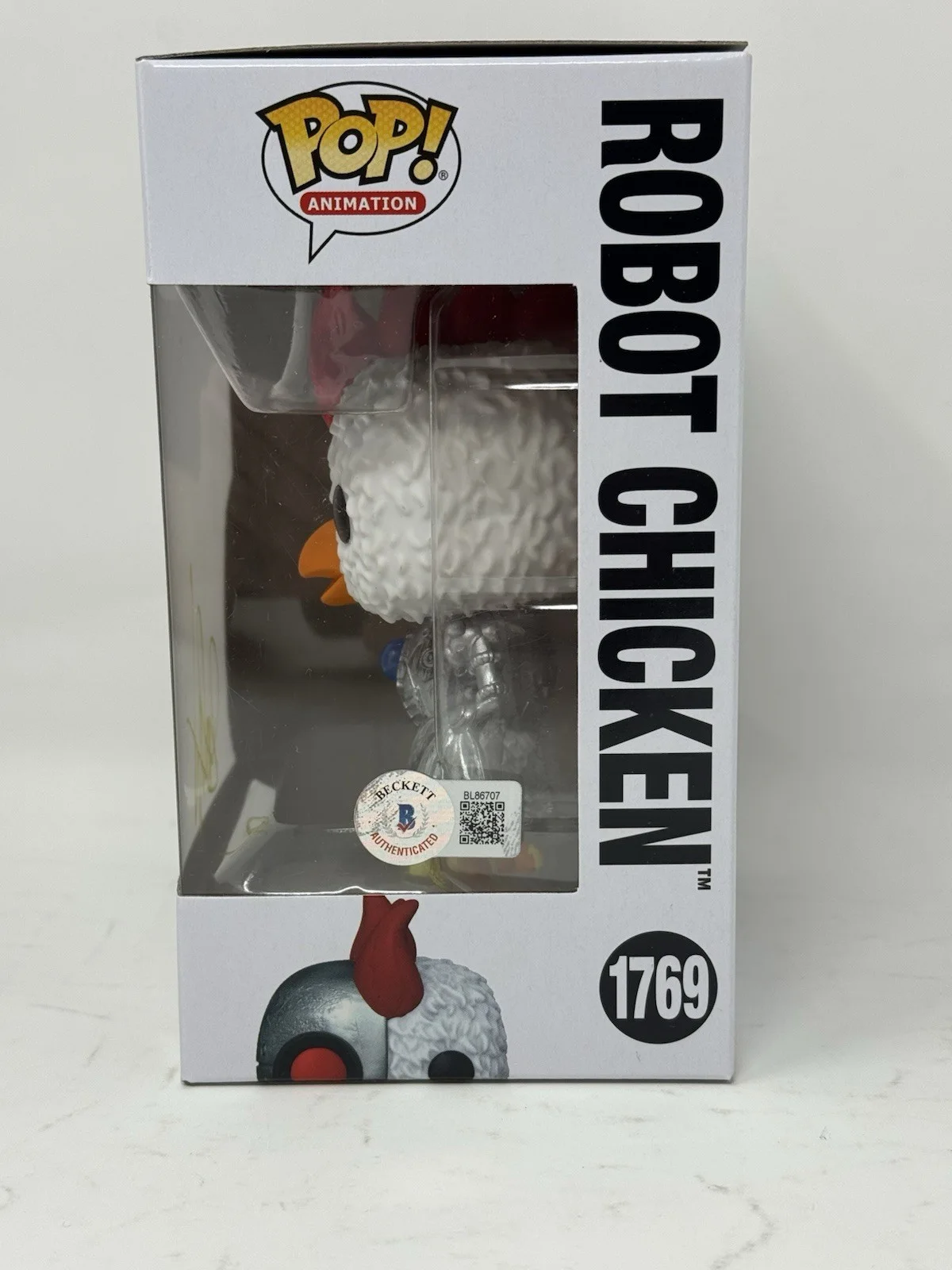 Seth Green — Seth Green Signed Autograph Robot Chicken Funko Pop Animation 1769 Beckett COA, изображение 3