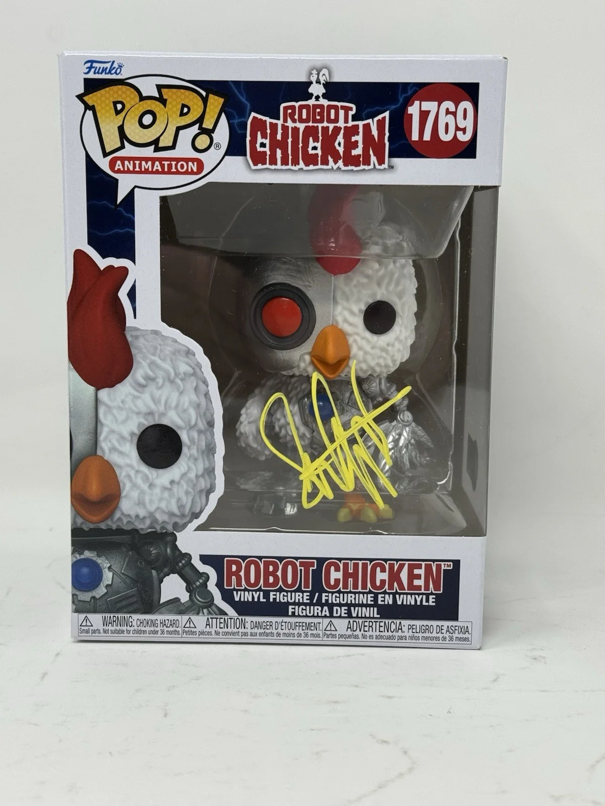 Seth Green — Seth Green Signed Autograph Robot Chicken Funko Pop Animation 1769 Beckett COA, изображение 4