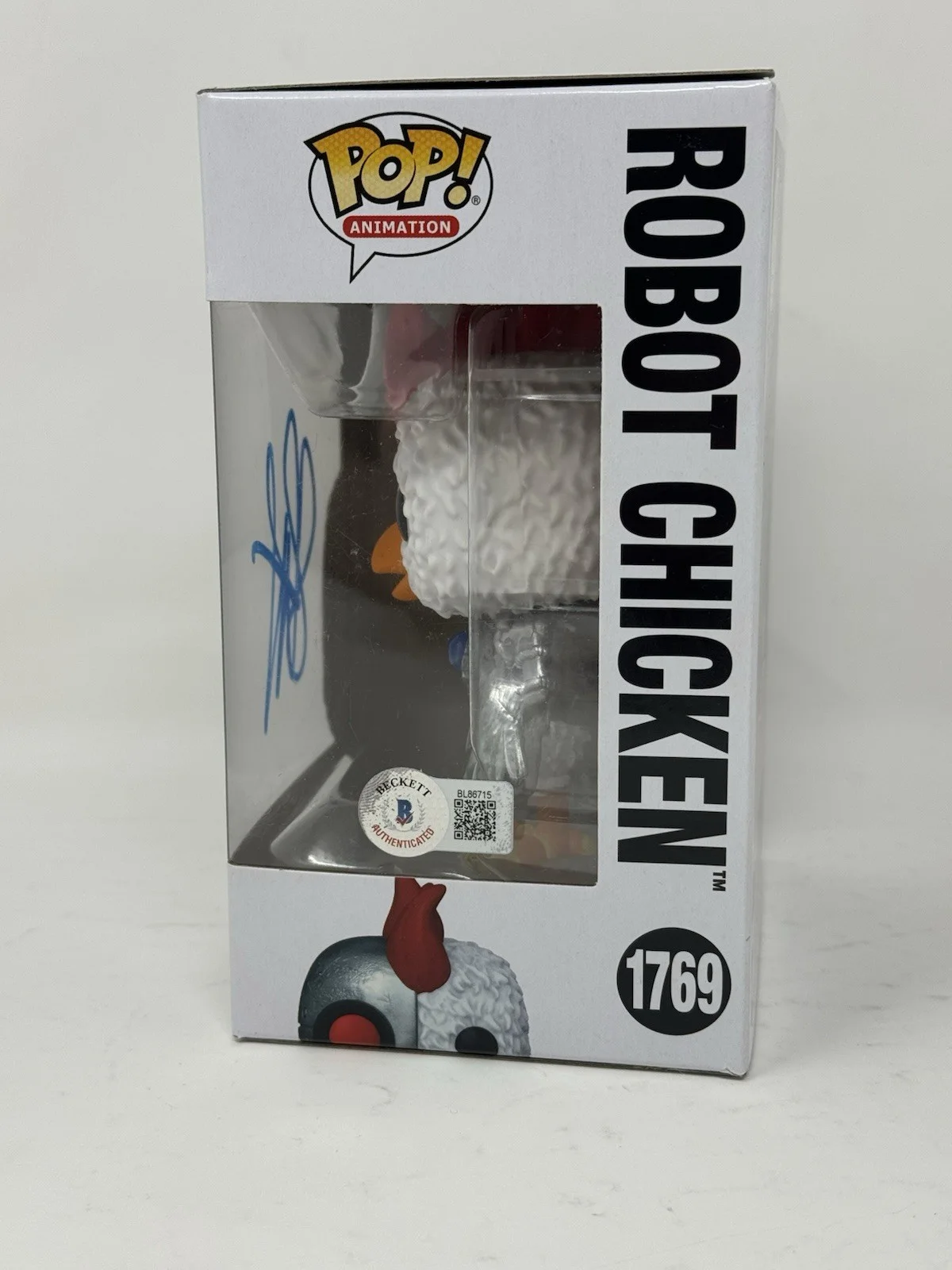 Seth Green — Seth Green Robot Chicken Signed Robot Chicken #1769 Funko Pop Autograph Beckett, image 4