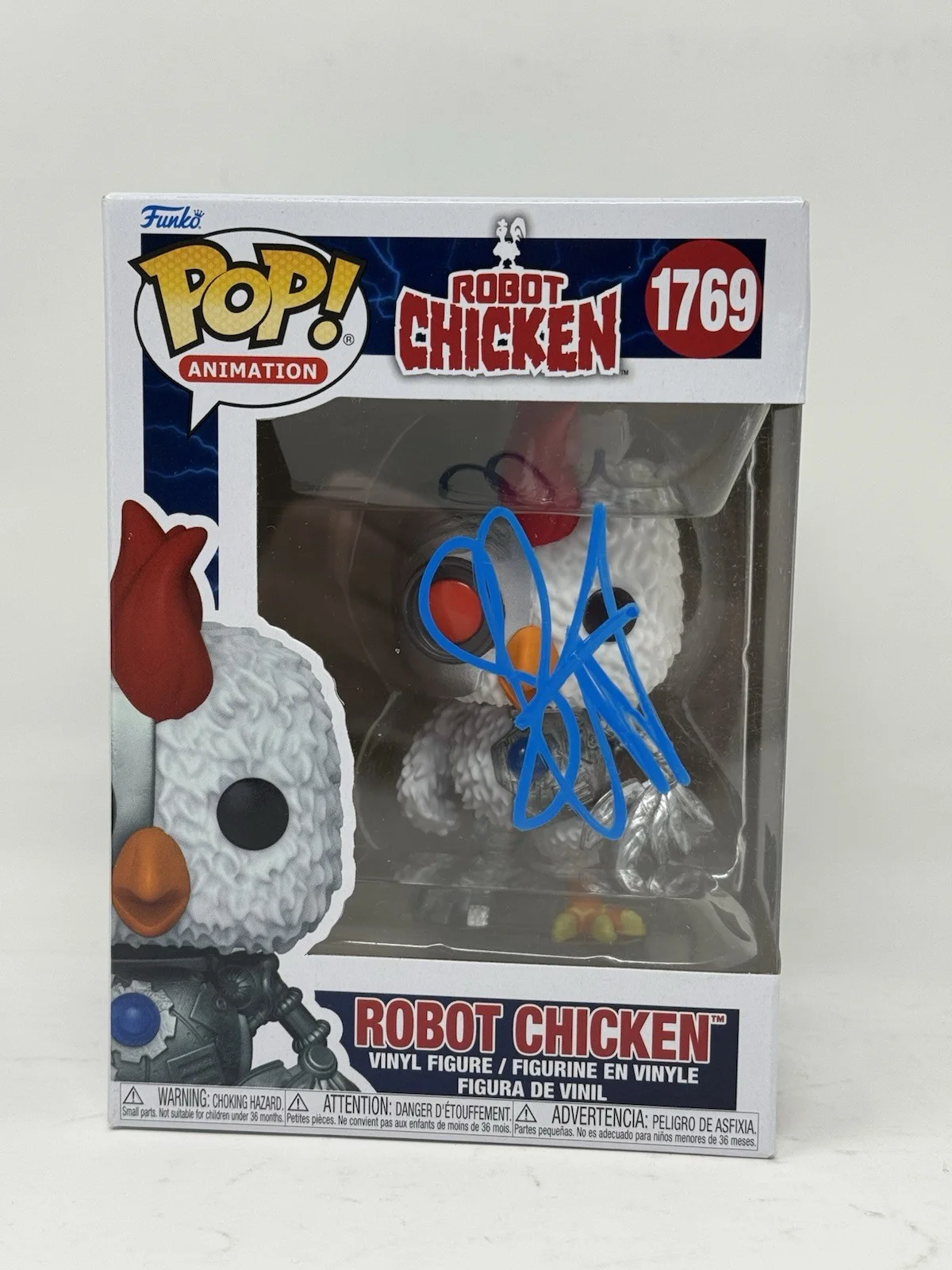 Seth Green — Seth Green Robot Chicken Signed Robot Chicken #1769 Funko Pop Autograph Beckett, image 5