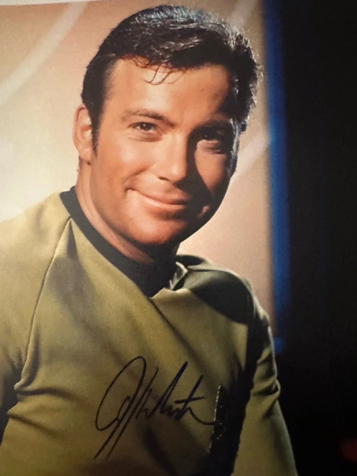 William Shatner Captain Kirk Star Trek autographed 8x10 autographed Photo + COA, image 2