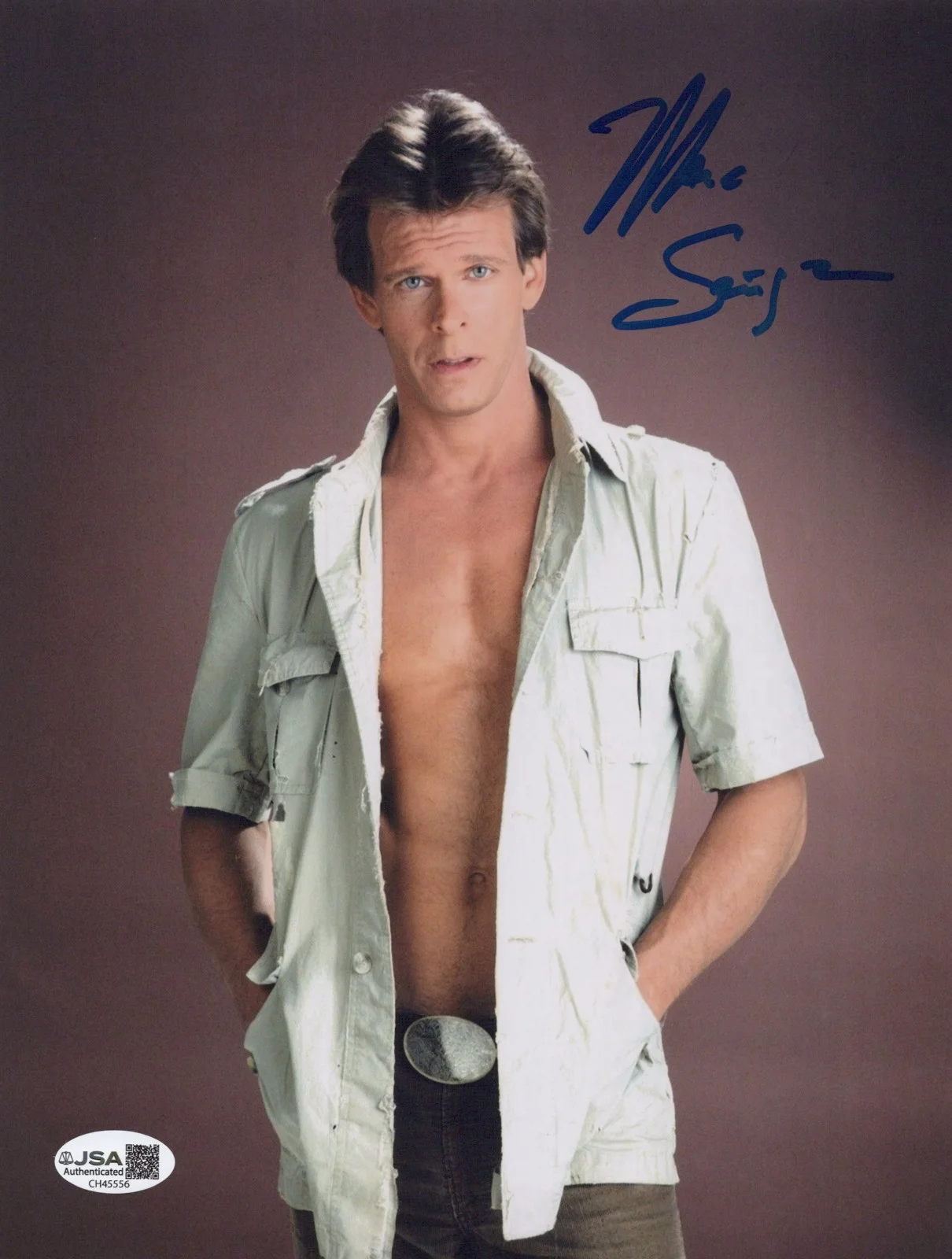 MARC SINGER — MARC SINGER Signed THE BEASTMASTER 8x10 Photo DARTANUS Autograph JSA COA