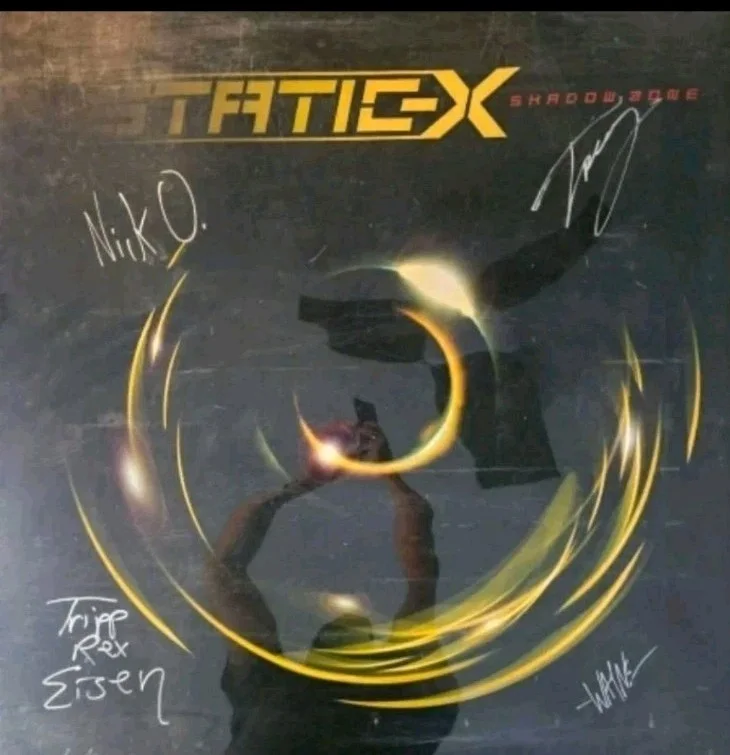 Static X WAYNE Static +3 Signed Shadowzone Gigantic Poster 36x48!!!, image 2