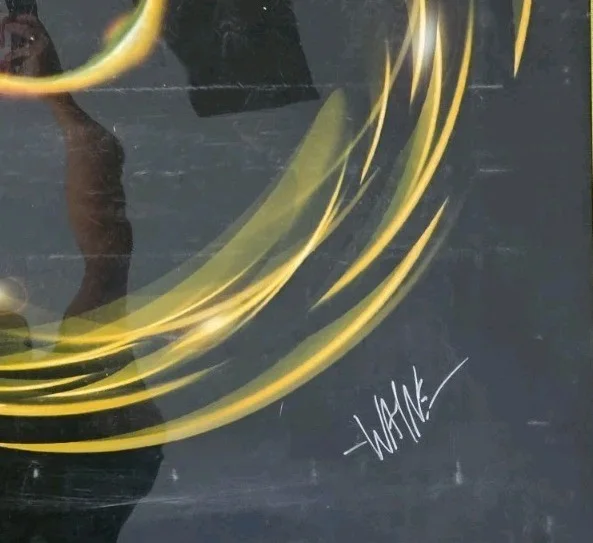Static X WAYNE Static +3 Signed Shadowzone Gigantic Poster 36x48!!!, image 3