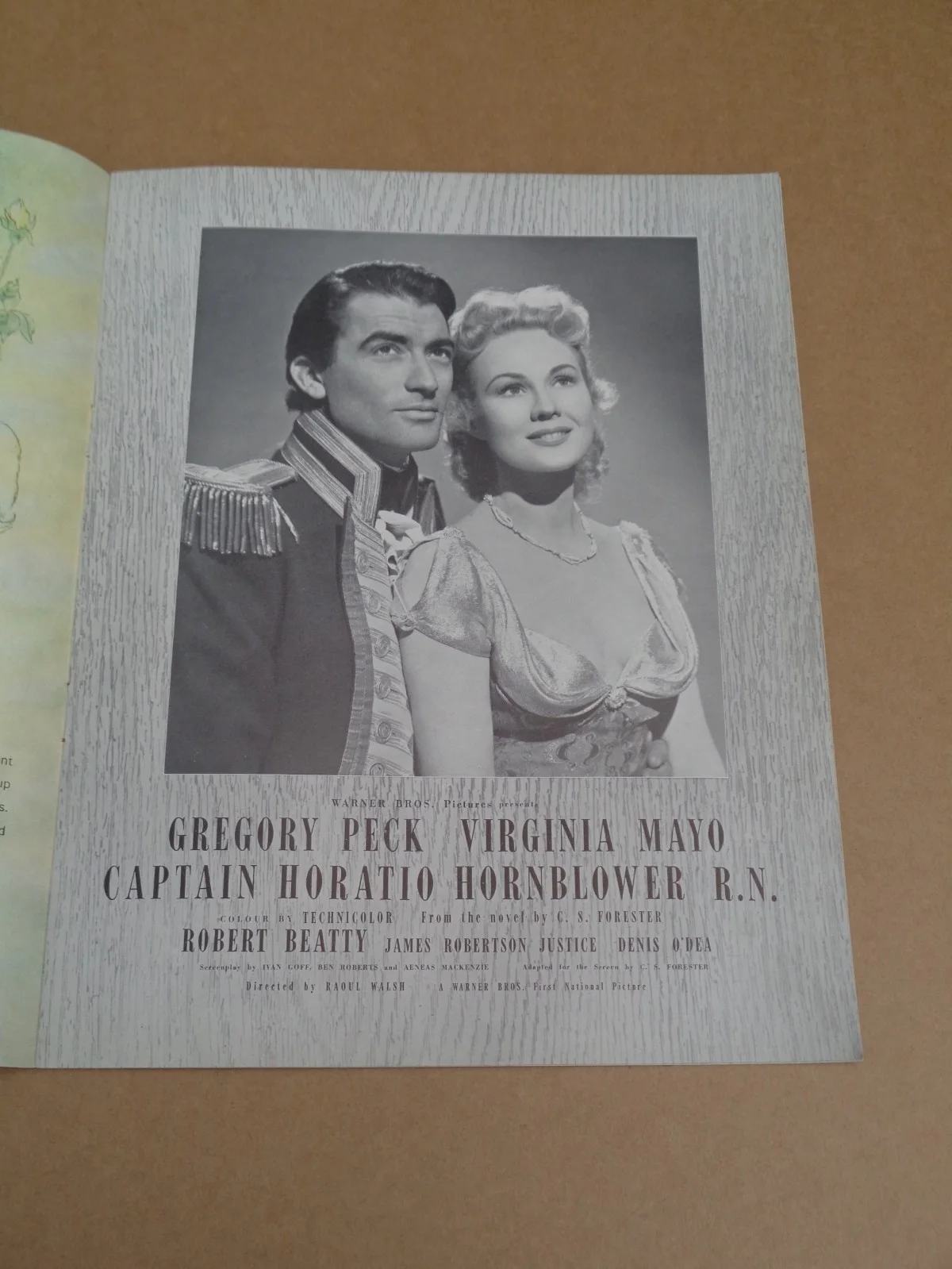 Gregory Peck - Captain Horatio Hornblower R.N. - 1951 UK World Premiere Brochure, изображение 3