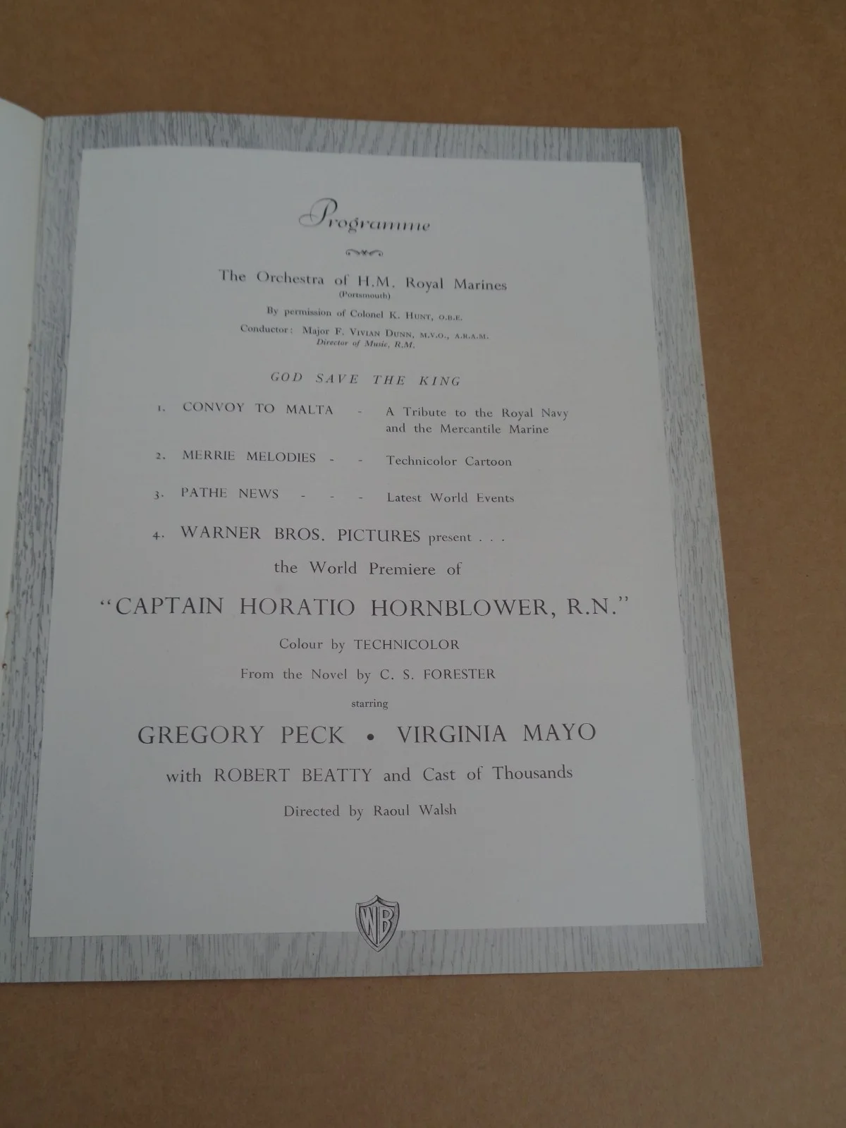 Gregory Peck - Captain Horatio Hornblower R.N. - 1951 UK World Premiere Brochure, изображение 5