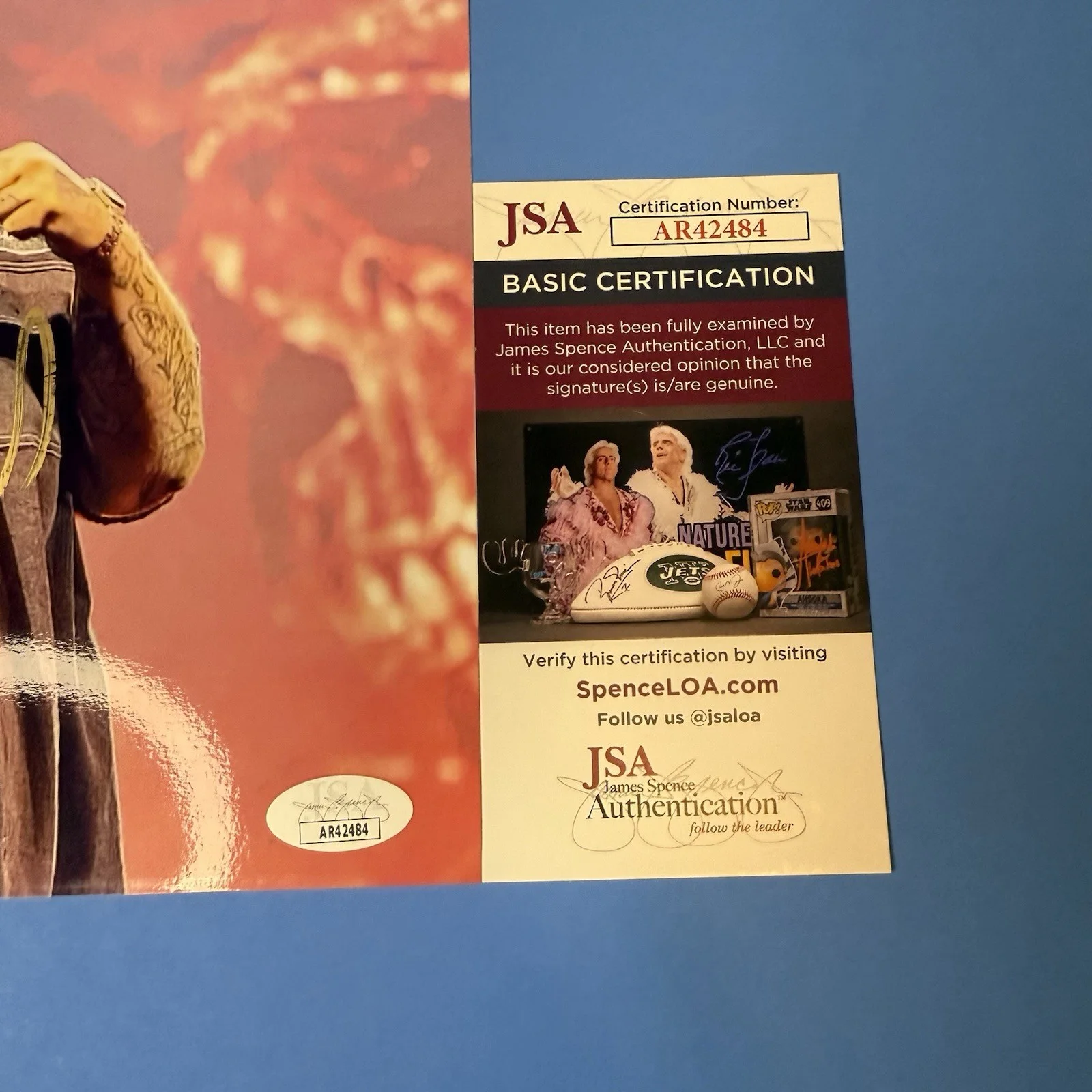Jelly Roll Signed 8x10 Autographed Photo Country Superstar Bunnie XO JSA COA, изображение 2