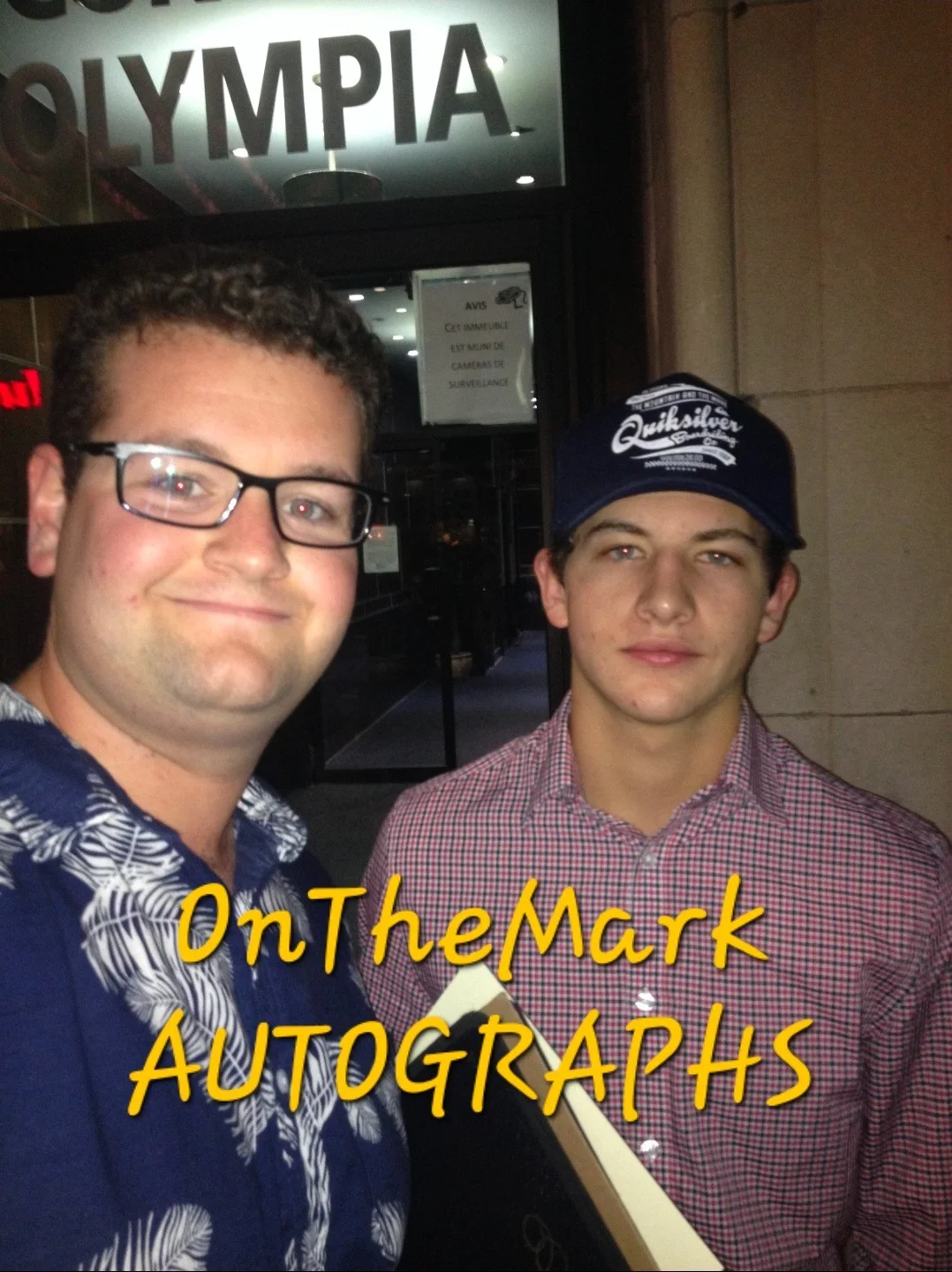 Tye Sheridan Hand Signed Autograph 8x10 Photo In Person Proof Ready Player One, image 3