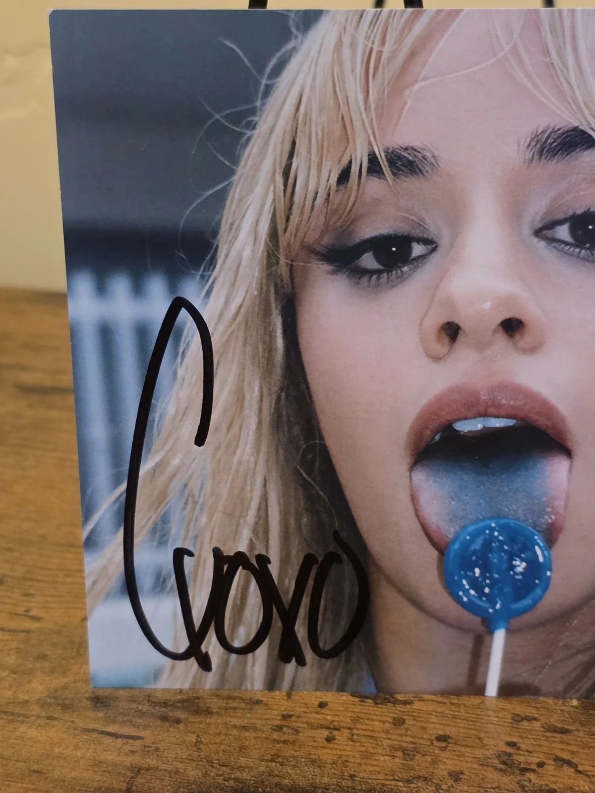 Camila Cabello Signed Autograph Singer 12x12 Art Card, image 2