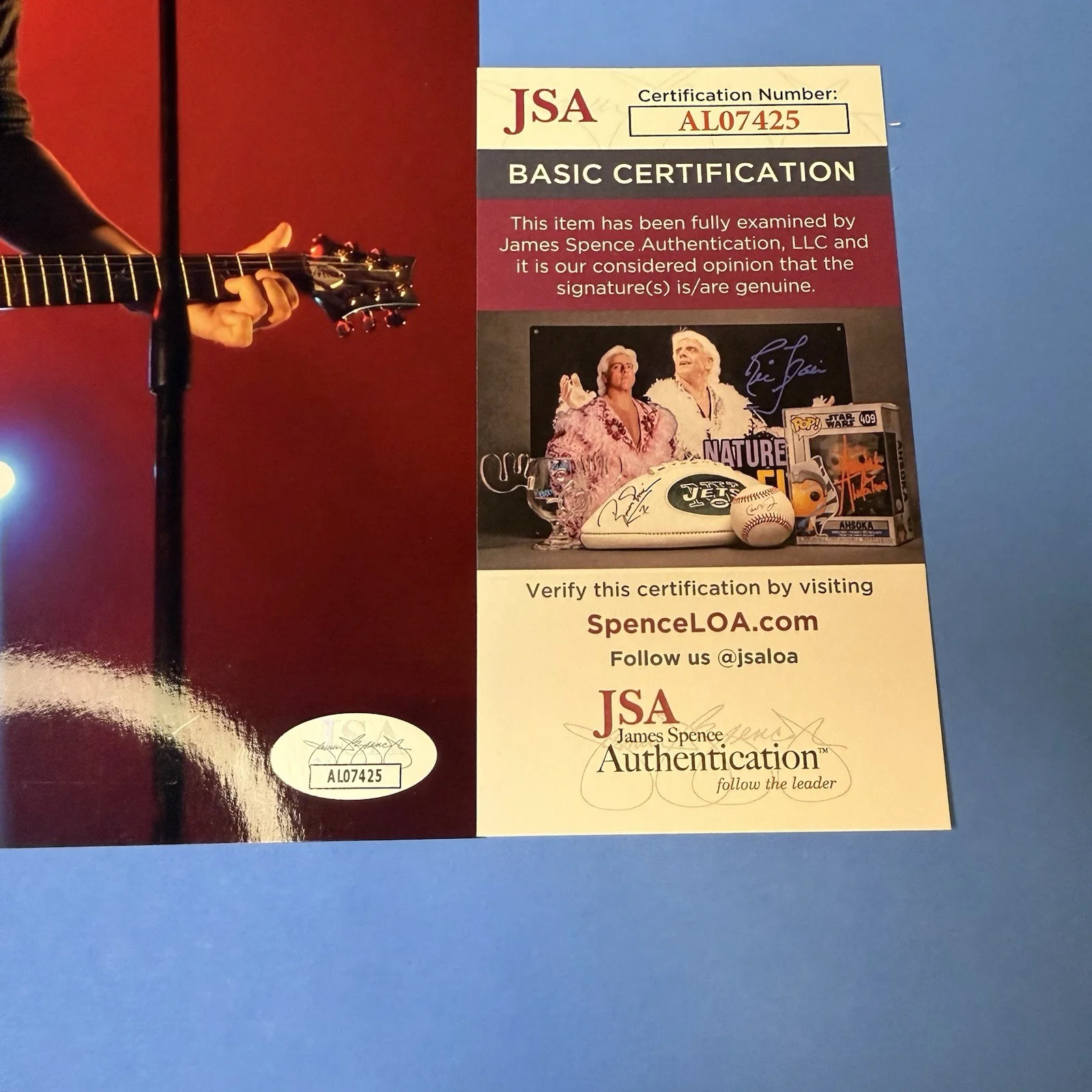Mike Eli Young Band Signed 8x10 Autographed Photo Country Music JSA COA Singer, изображение 2