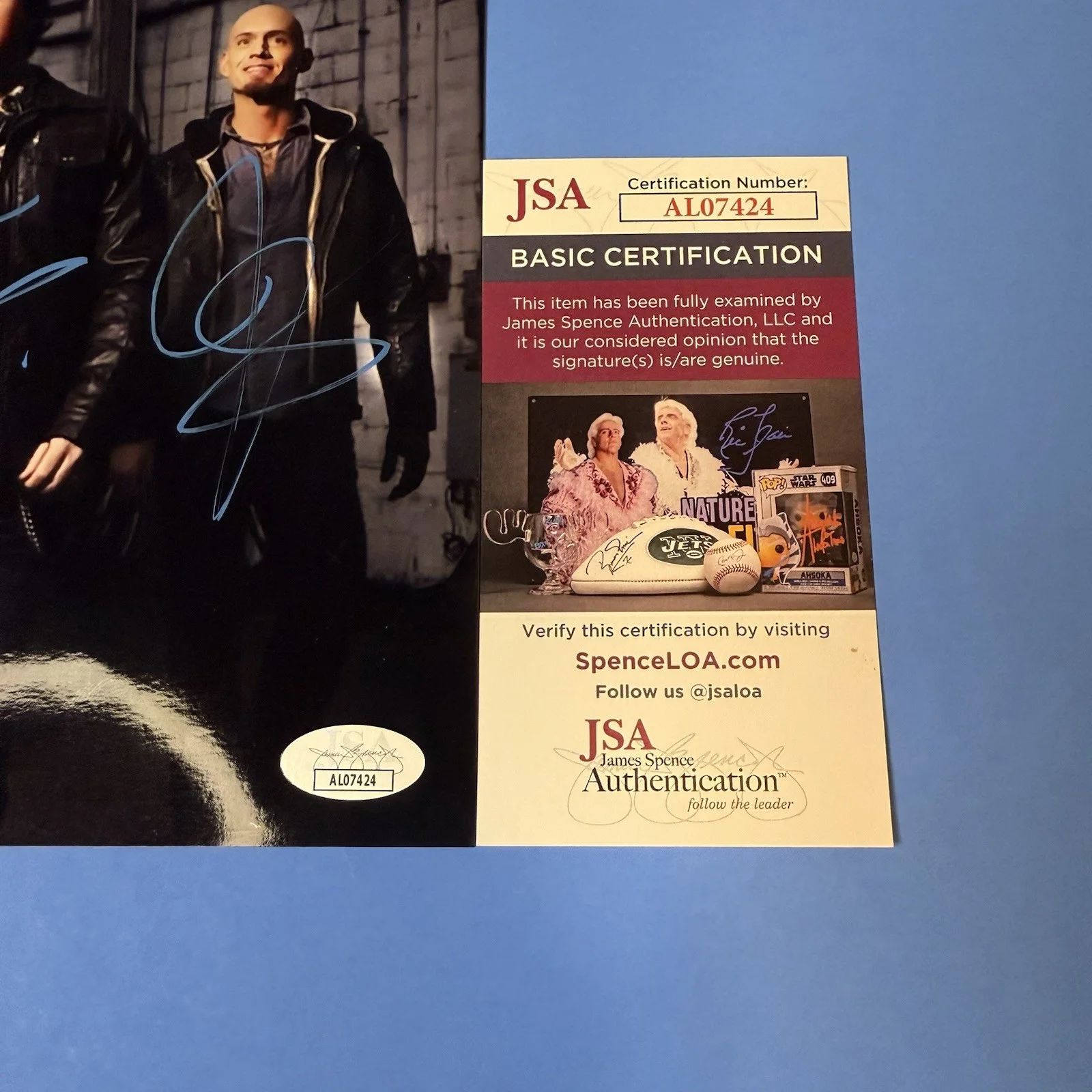 Eli Young Band Signed 8x10 Autographed Photo Country Music JSA COA Full Band, изображение 2