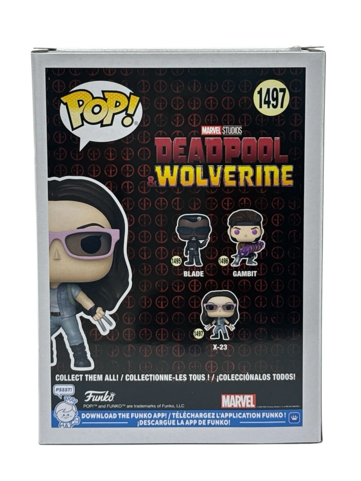 Dafne Keen — Dafne Keen Autograph Signed Marvel Deadpool Wolverine X-23 Funko Pop Beckett COA, изображение 2
