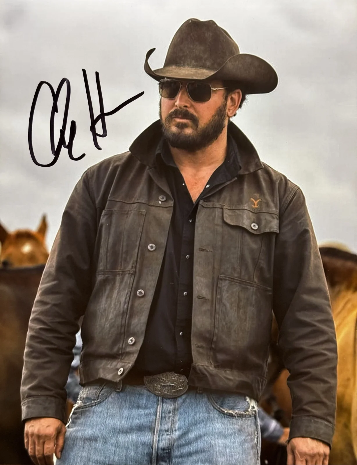 Cole Hauser — Cole Hauser, "Rip Wheeler" Yellowstone Signed 8x10 Autograph Photo