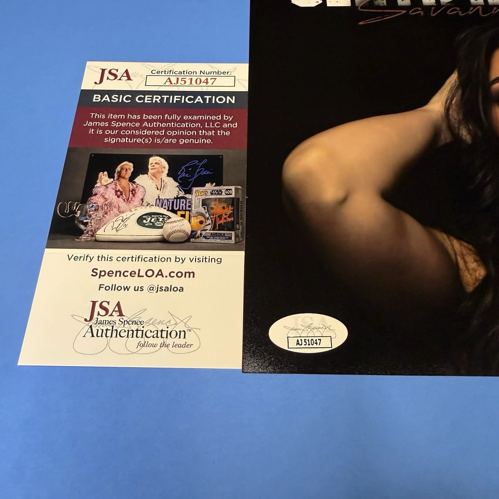 Savannah Dexter Signed 8x10 Photo Autographed Country Rap JSA COA Savages, изображение 2